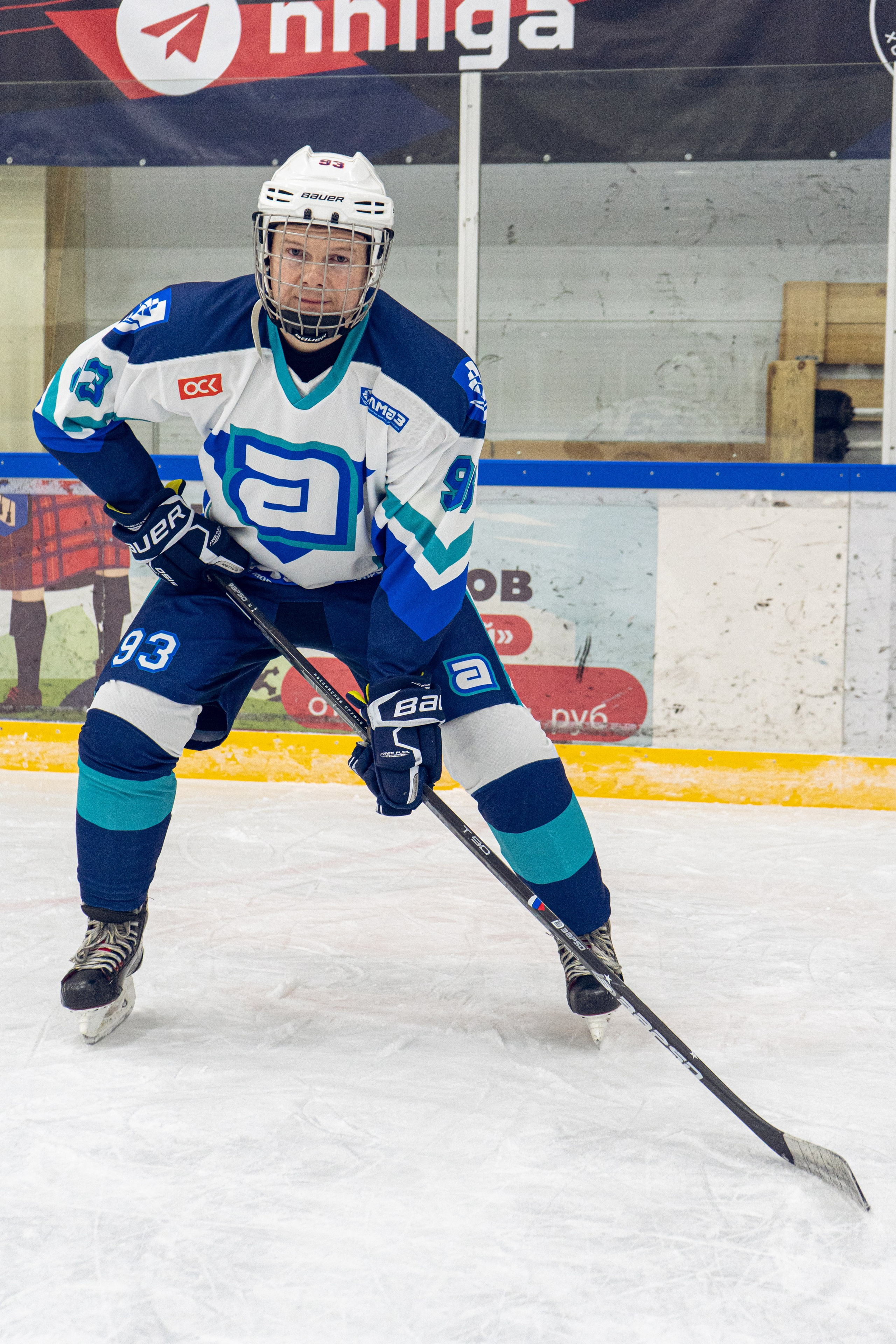 Тренировка по хоккею «ЦМКБ «Алмаз»