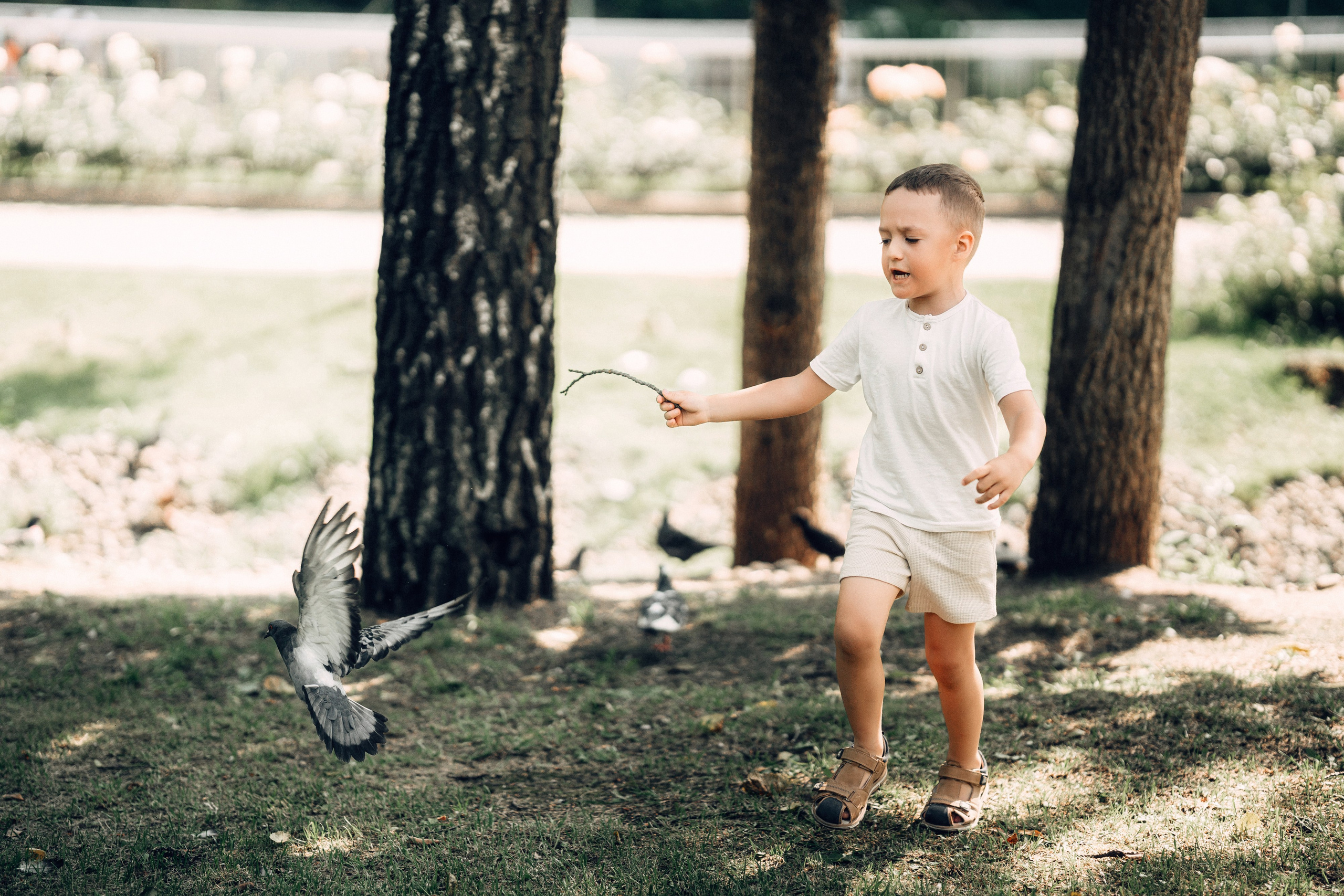 Семейная фотосессия в парке Динамо. Свадебный и репортажный фотограф в Воронеже Роман Янко