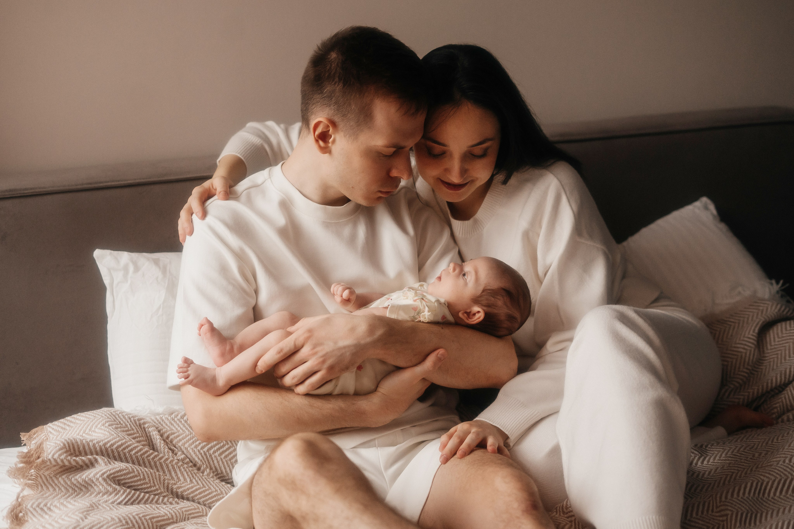 Первые 2 месяца жизни. Портретный и семейный фотограф Ксения Казанцева