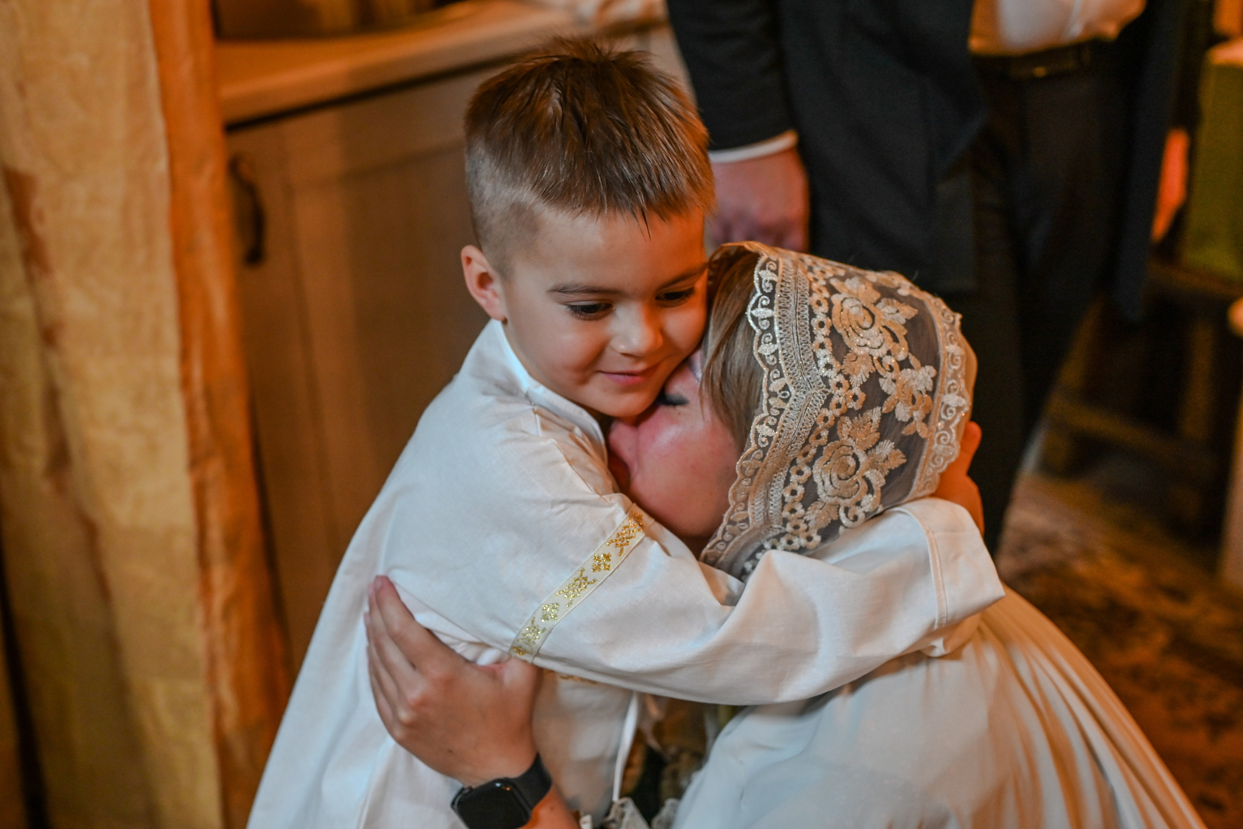 Крещение Совхоз Ленина. Семейный и детский фотограф Москва