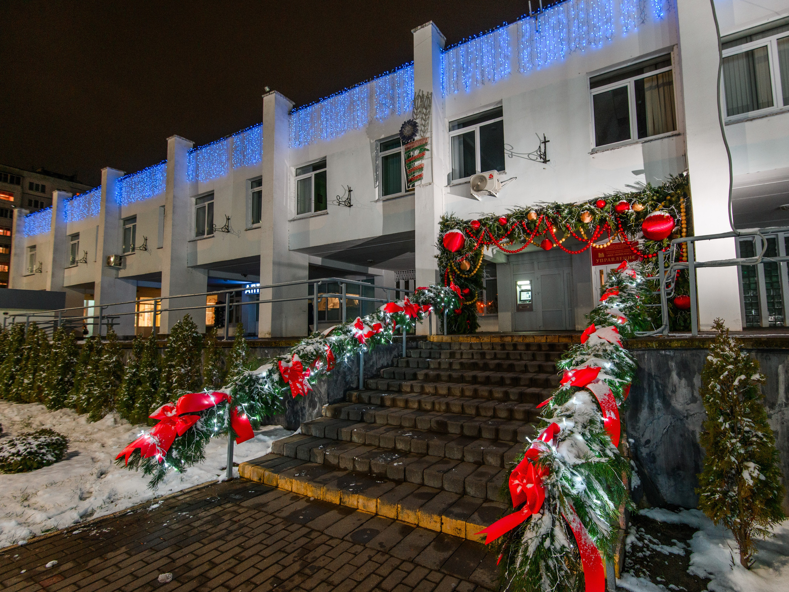 Новогодние украшения 2026. Фотограф Олег Юршевич Солигорск Минск