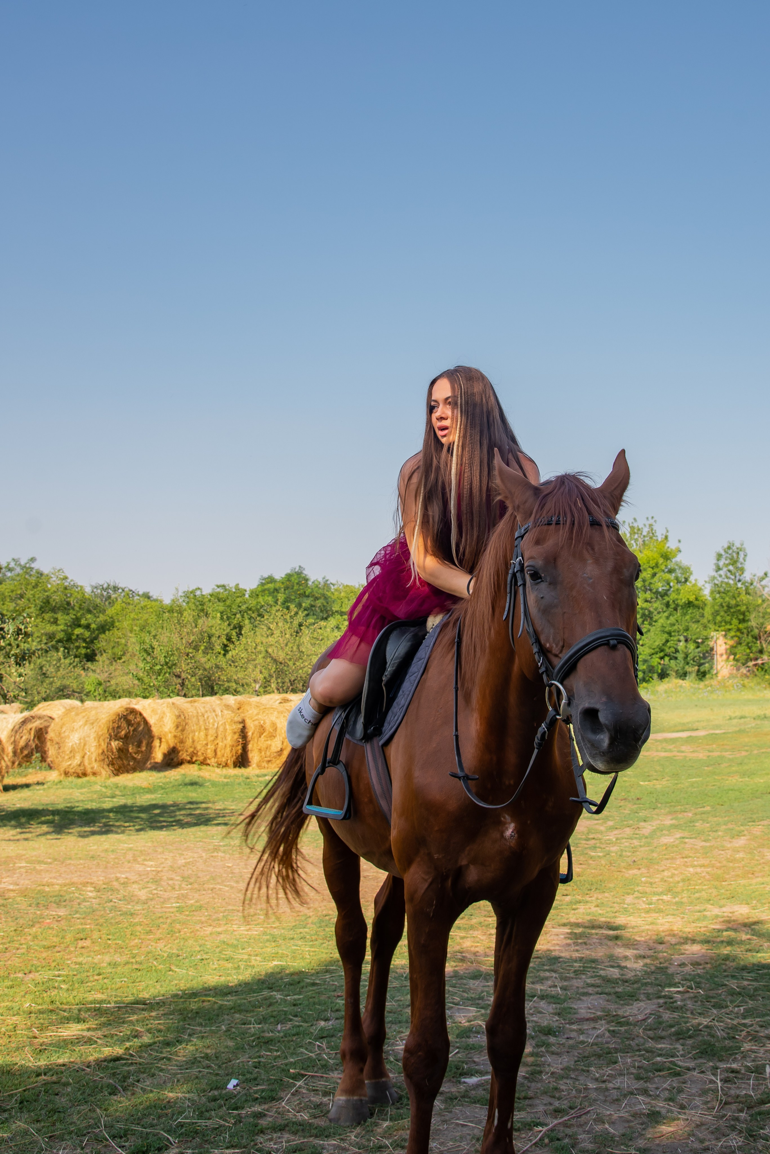 Конная прогулка. Фотограф Галина Нестерова