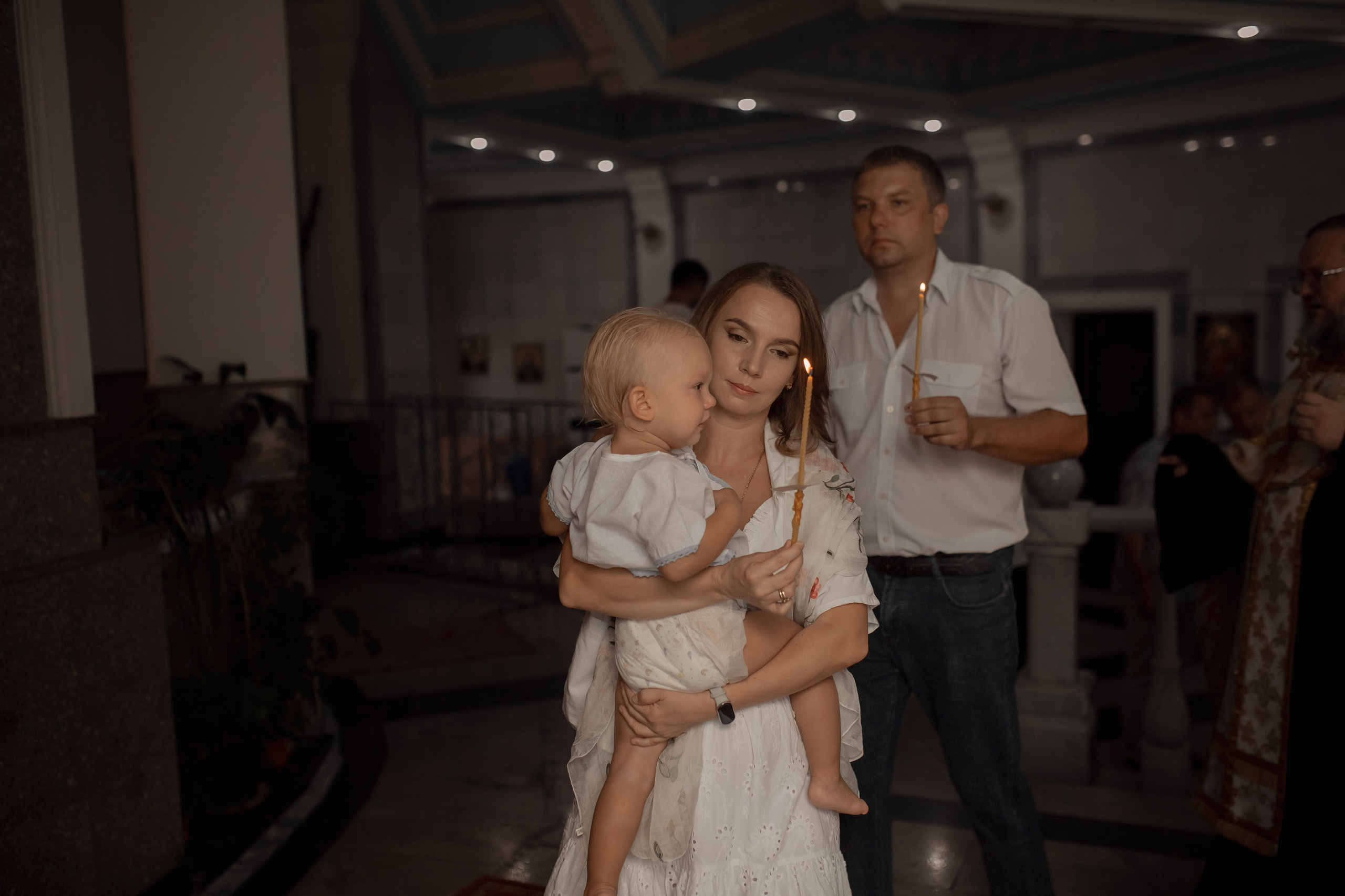 Крещение Алисы и Ксении. Фотограф на Крещение и Венчание в Ташкенте