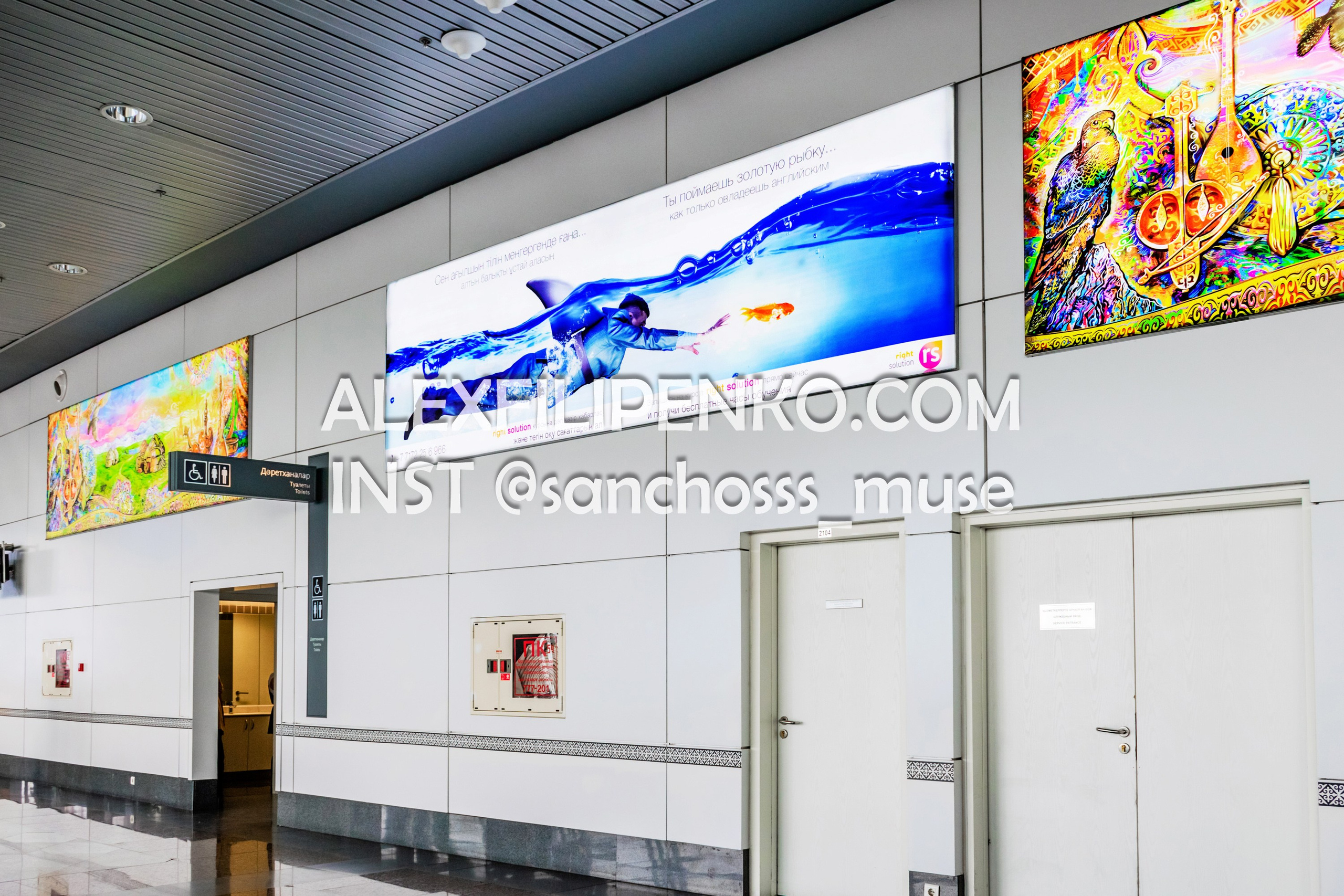 Фотосъемка для рекламного оператора MYD Production в Аэропорту Астаны. Фотограф интерьера недвижимости и архитектуры в Астане