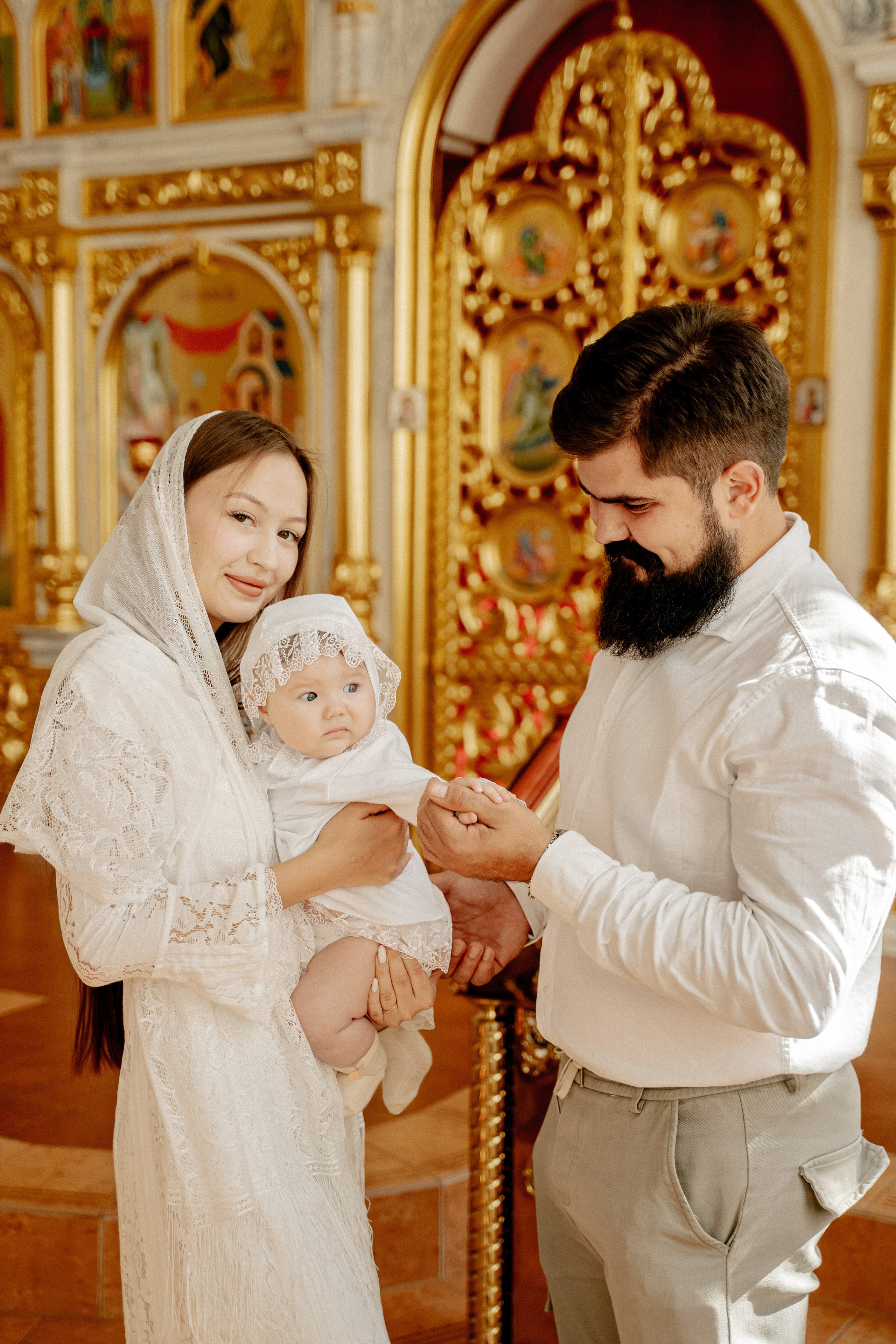Крещение малышки. Фотограф в городе Бирск Самойлова Екатерина