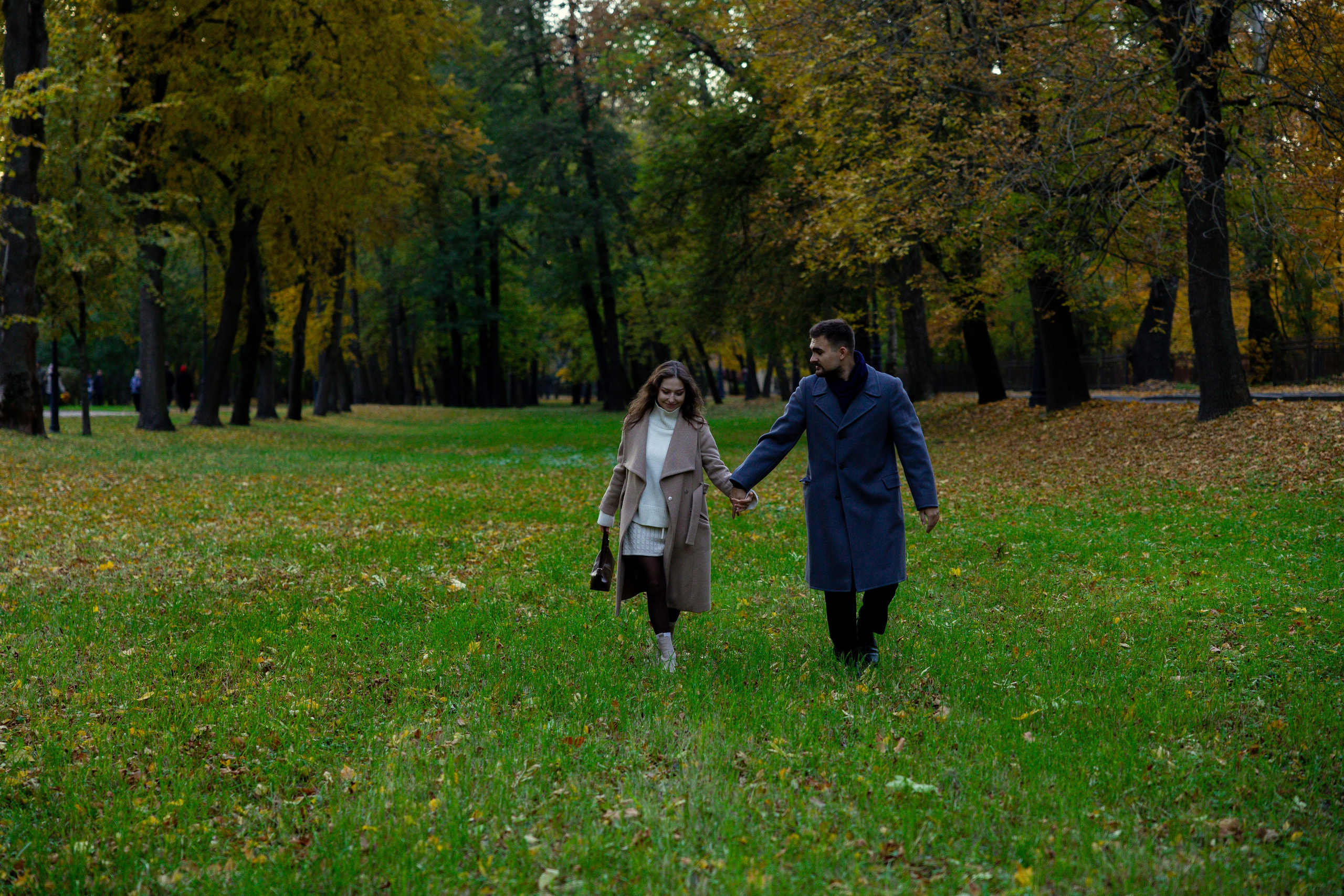 Прогулка по парку. Питерский фотограф