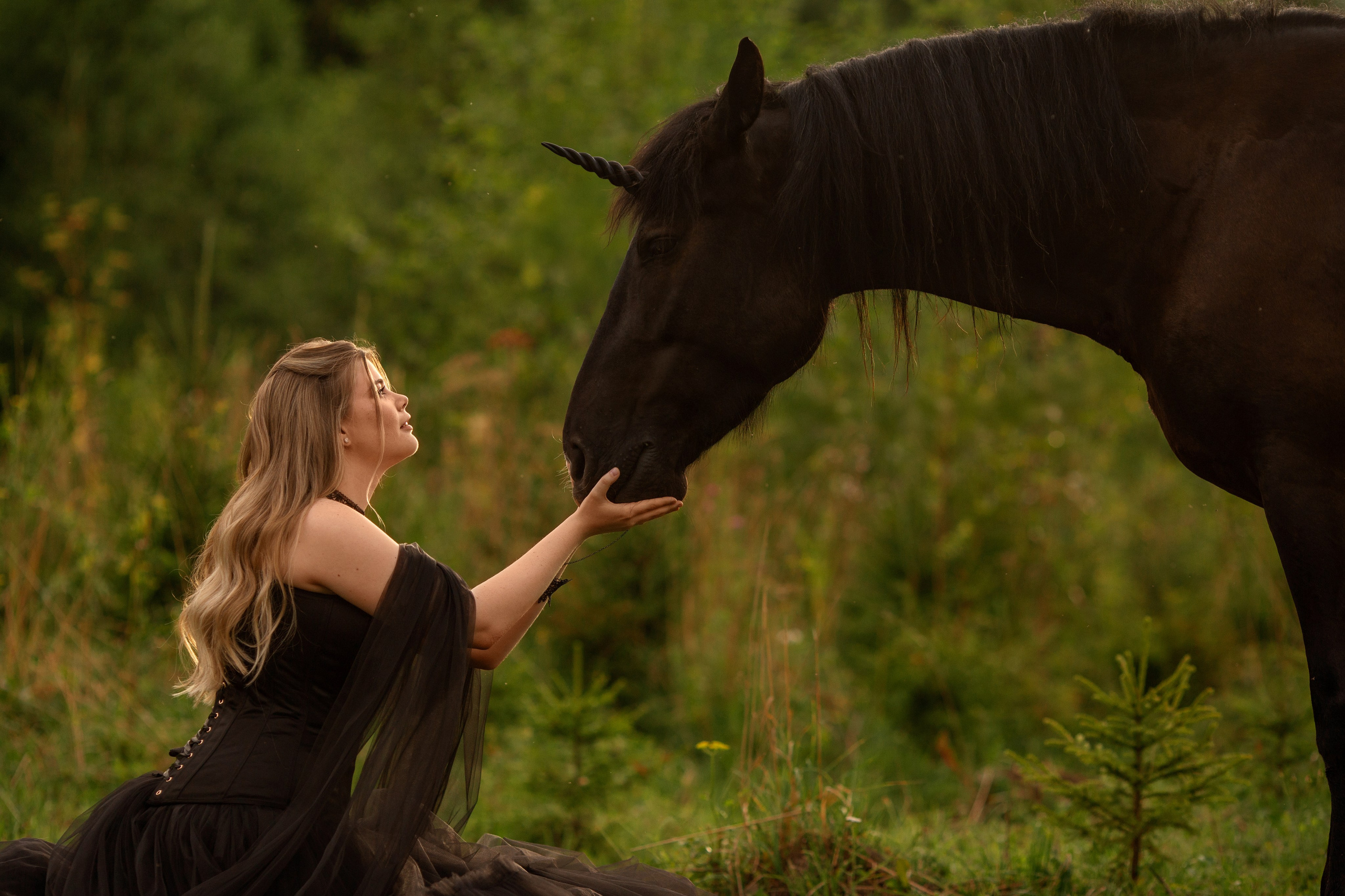 Фотосессия с единорогом