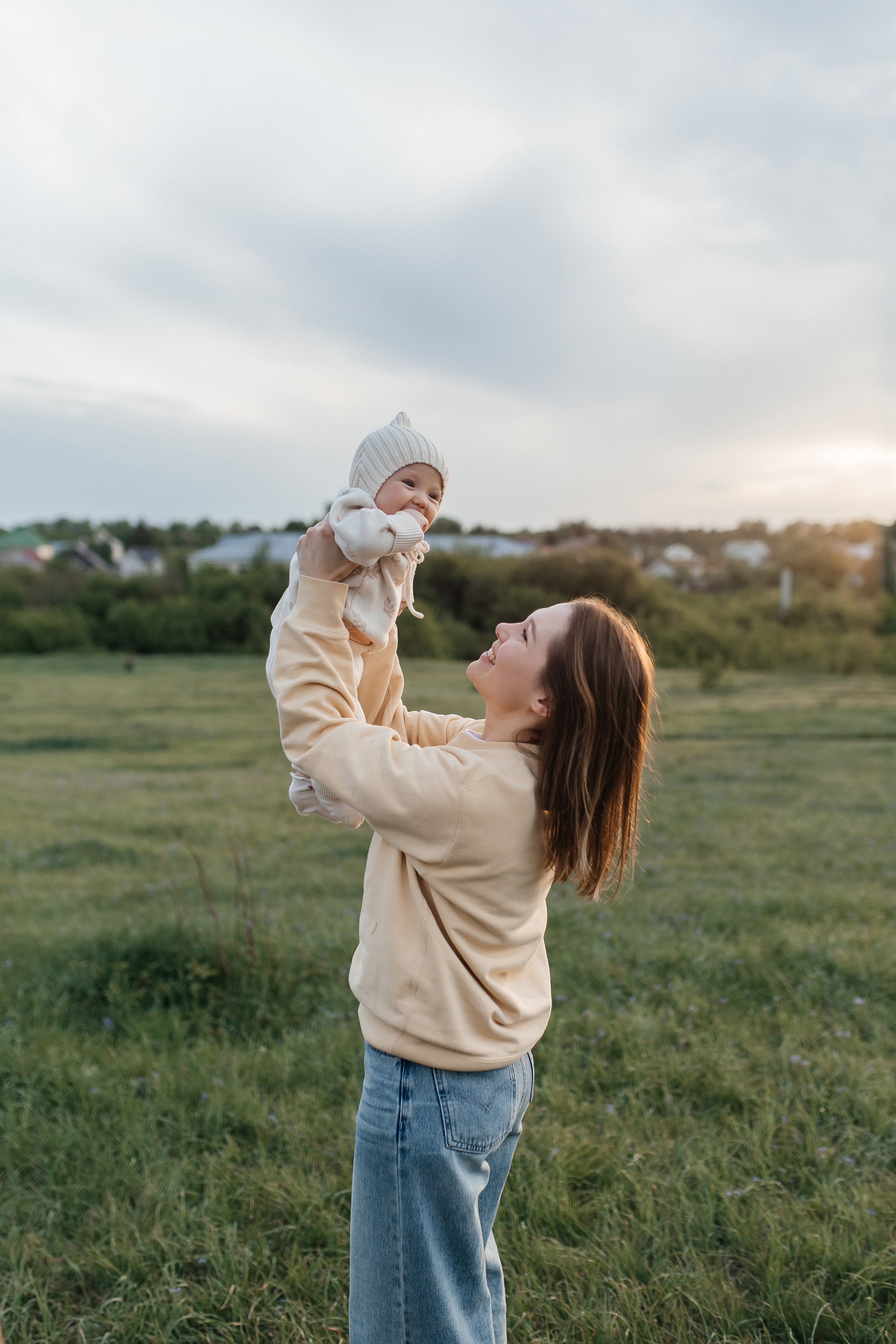 Поле, лето и любовь. Семейный и свадебный фотограф в Тамбове Ксения Плотникова