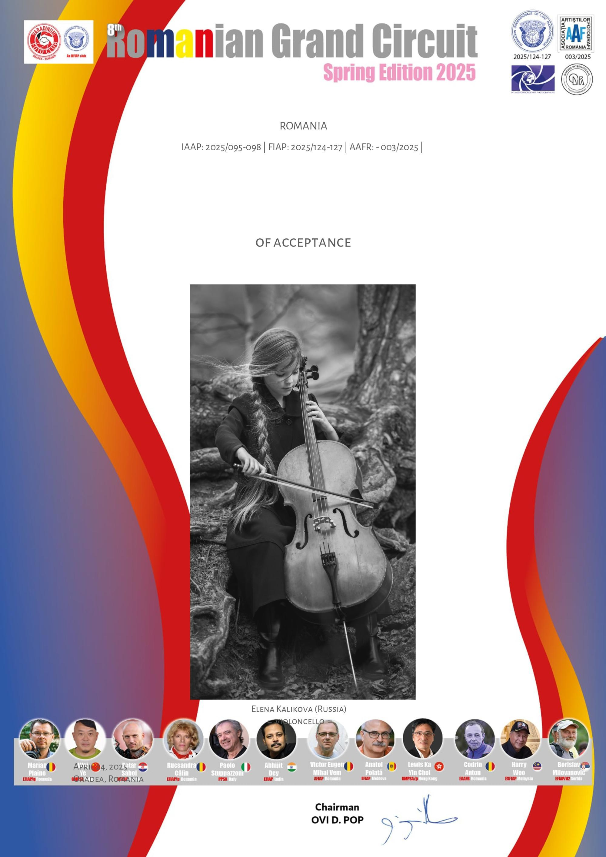 Дипломы и Награды. Семейный и детский фотограф в Екатеринбурге Каликова Елена