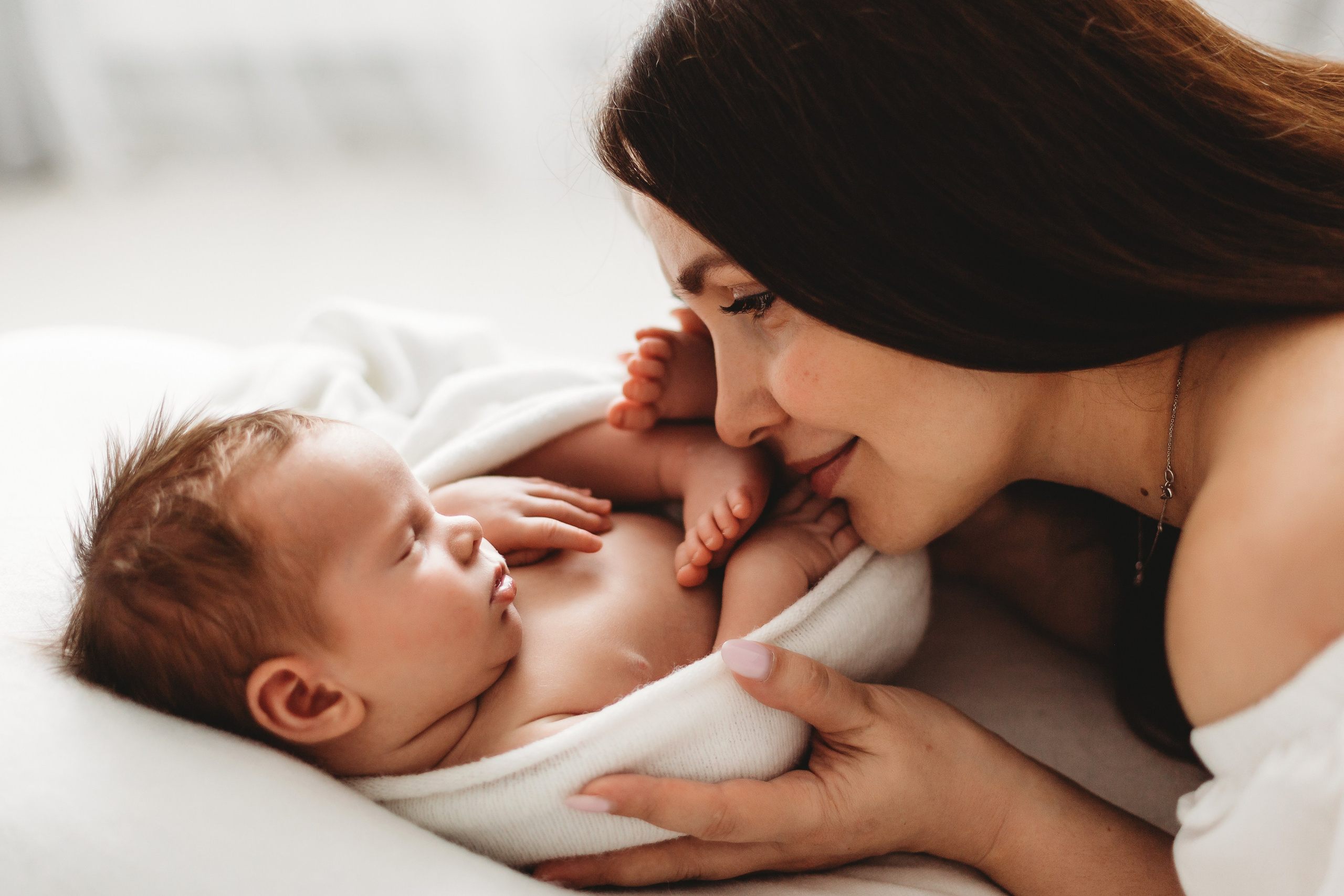 Александр с семьей 🤍. Фотограф Новорожденных в Москве Илона Шубина