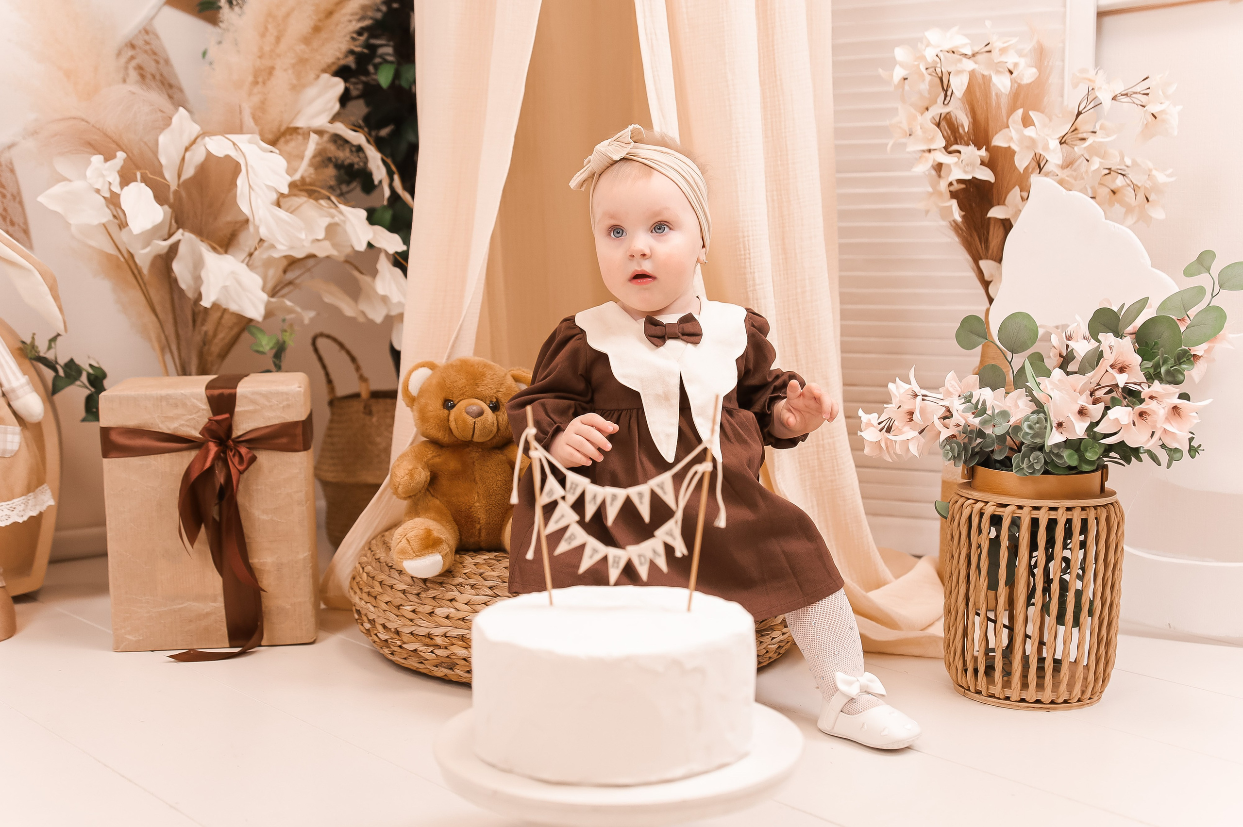 1й Годик Наташи. Детский и Семейный фотограф в Санкт-Петербурге. Детская Фотостудия «FAMILY STORY»