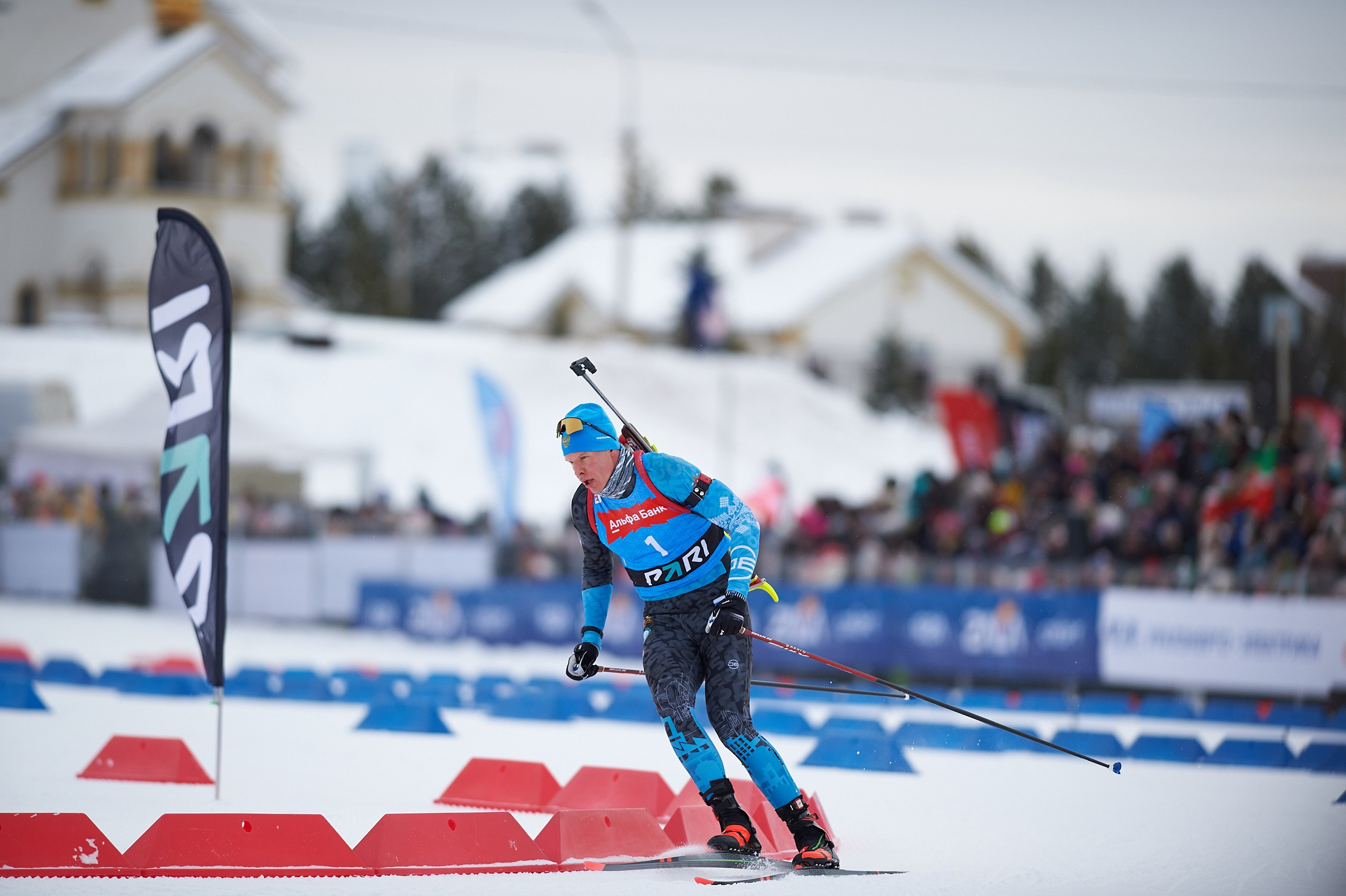 Биатлон. Чемпионат России — 2024/2025, 3-й этап, Ижевск. Ижевская винтовка. Спортивный репортажный фотограф в Ижевске Сергей Мерзляков