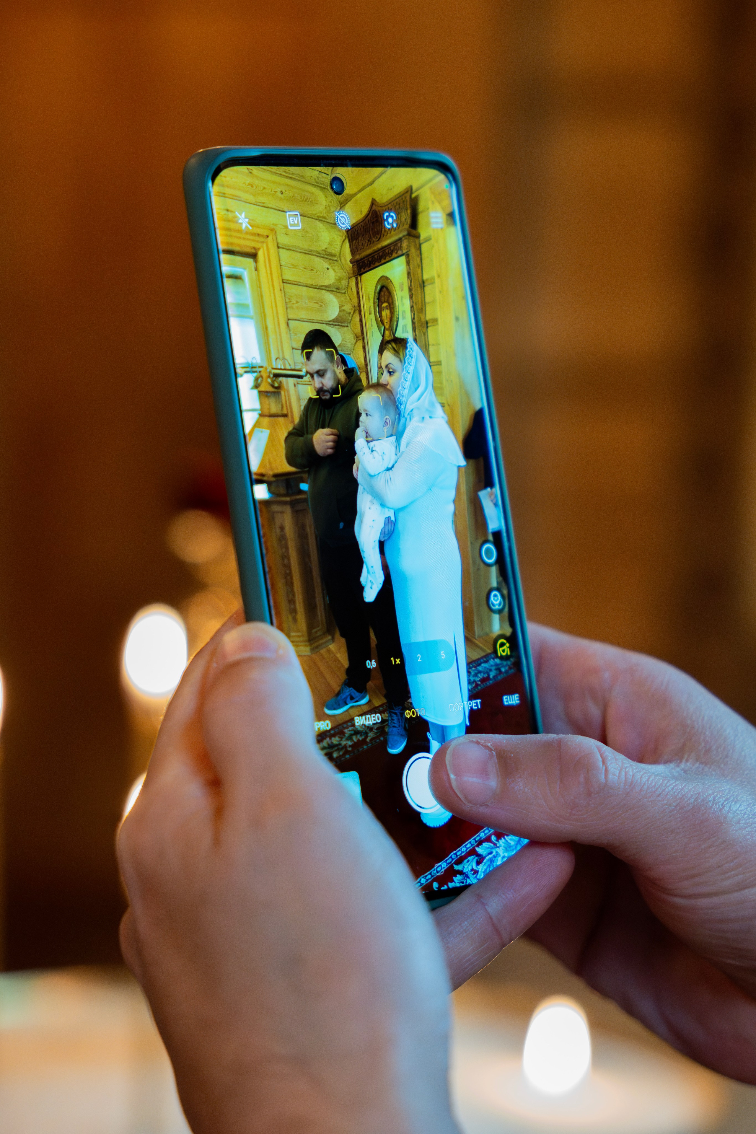 Крещение Ильи. Фотограф Юлия Попова