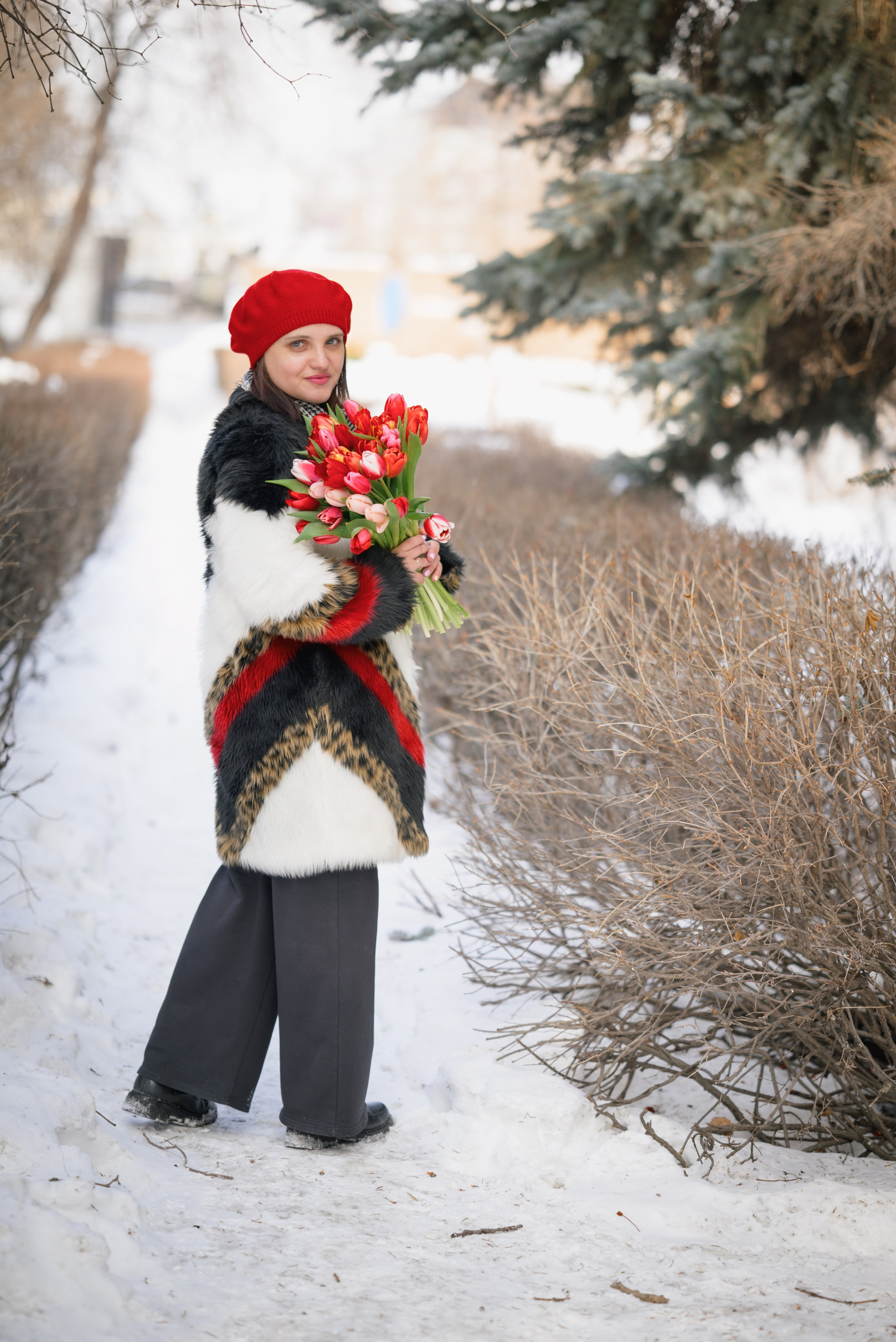Олеся. Тюльпанная серия. Семейный и детский фотограф в Екатеринбурге Валерия Нагибина
