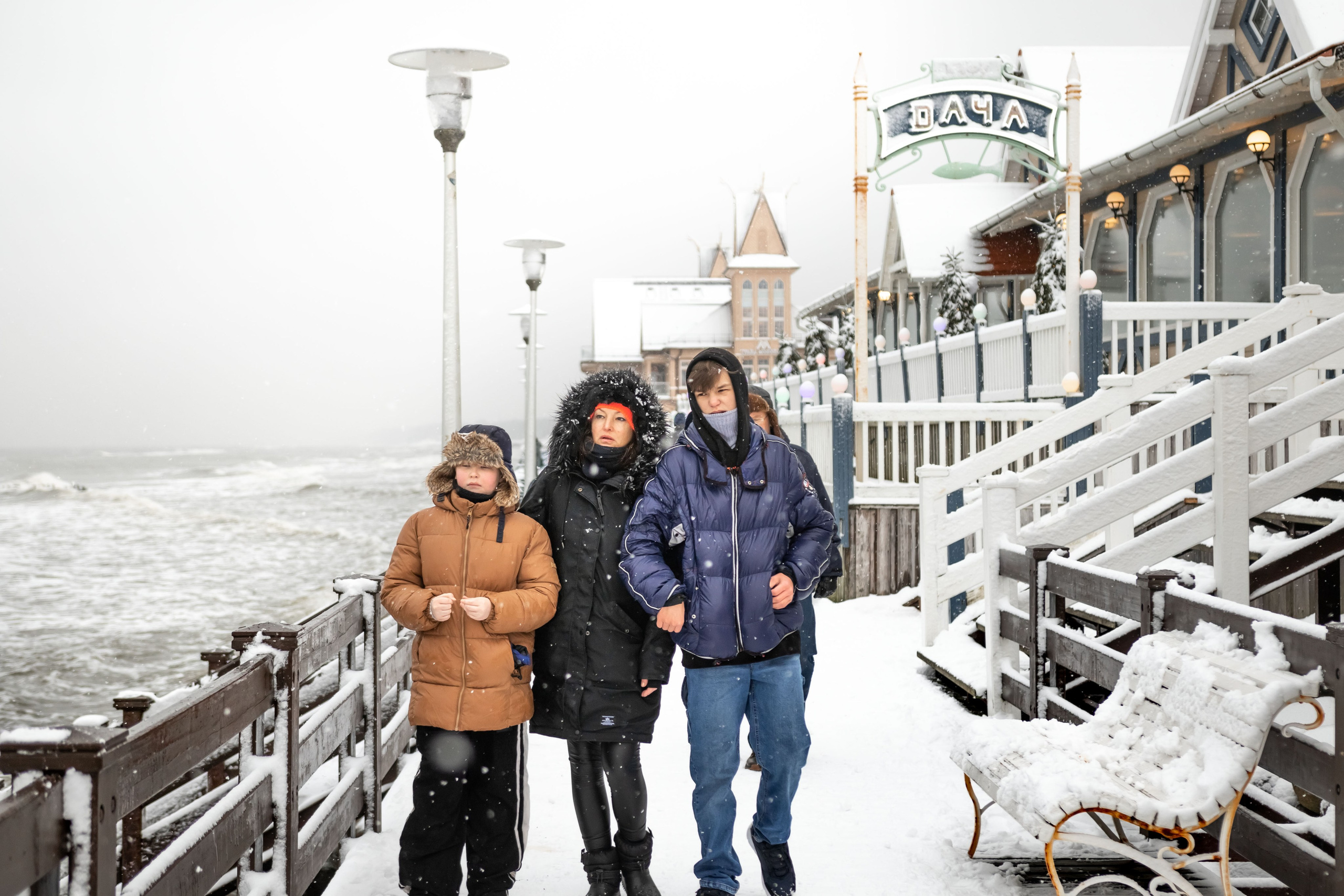 Семейная новогодняя фотосессия. Фотограф Зеленоградск Лиана Сопина