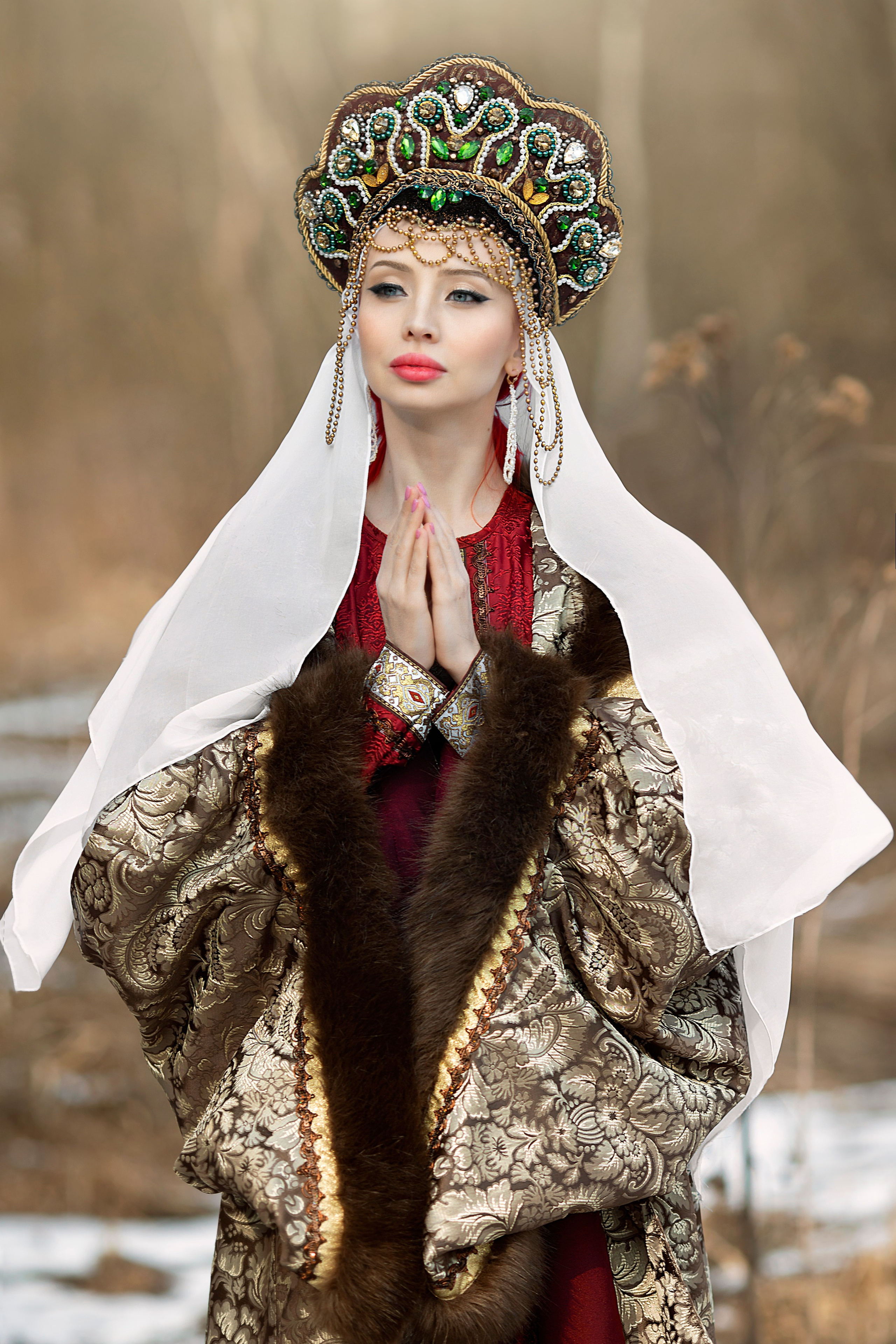 Фотосессия в русском стиле. Детский и семейный фотограф Ольга Князева Москва и Московская область