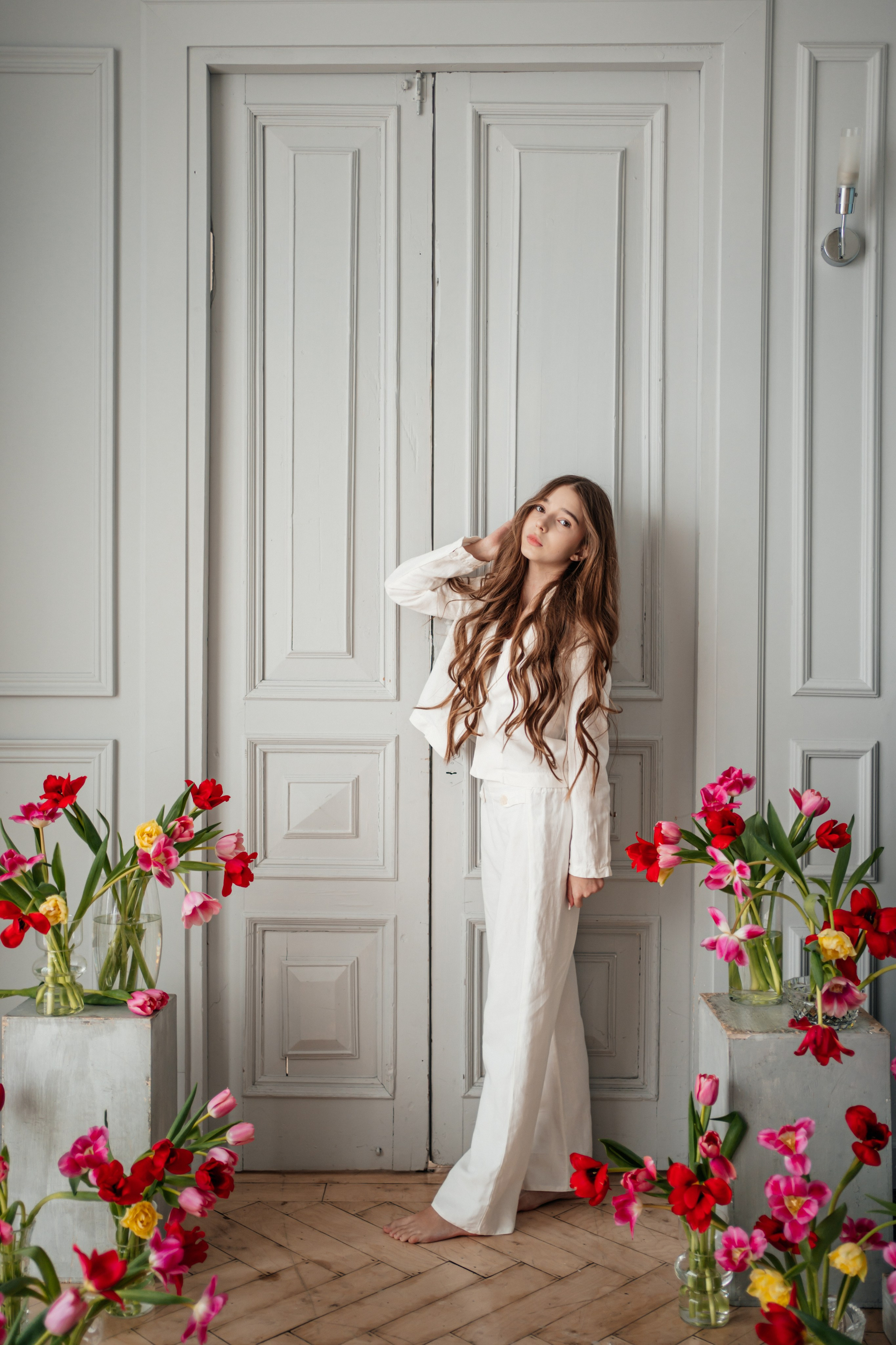 Цветочный фотодень, весна 24. Семейный фотограф, фотосессия беременности в Новосибирске Кристина Киб