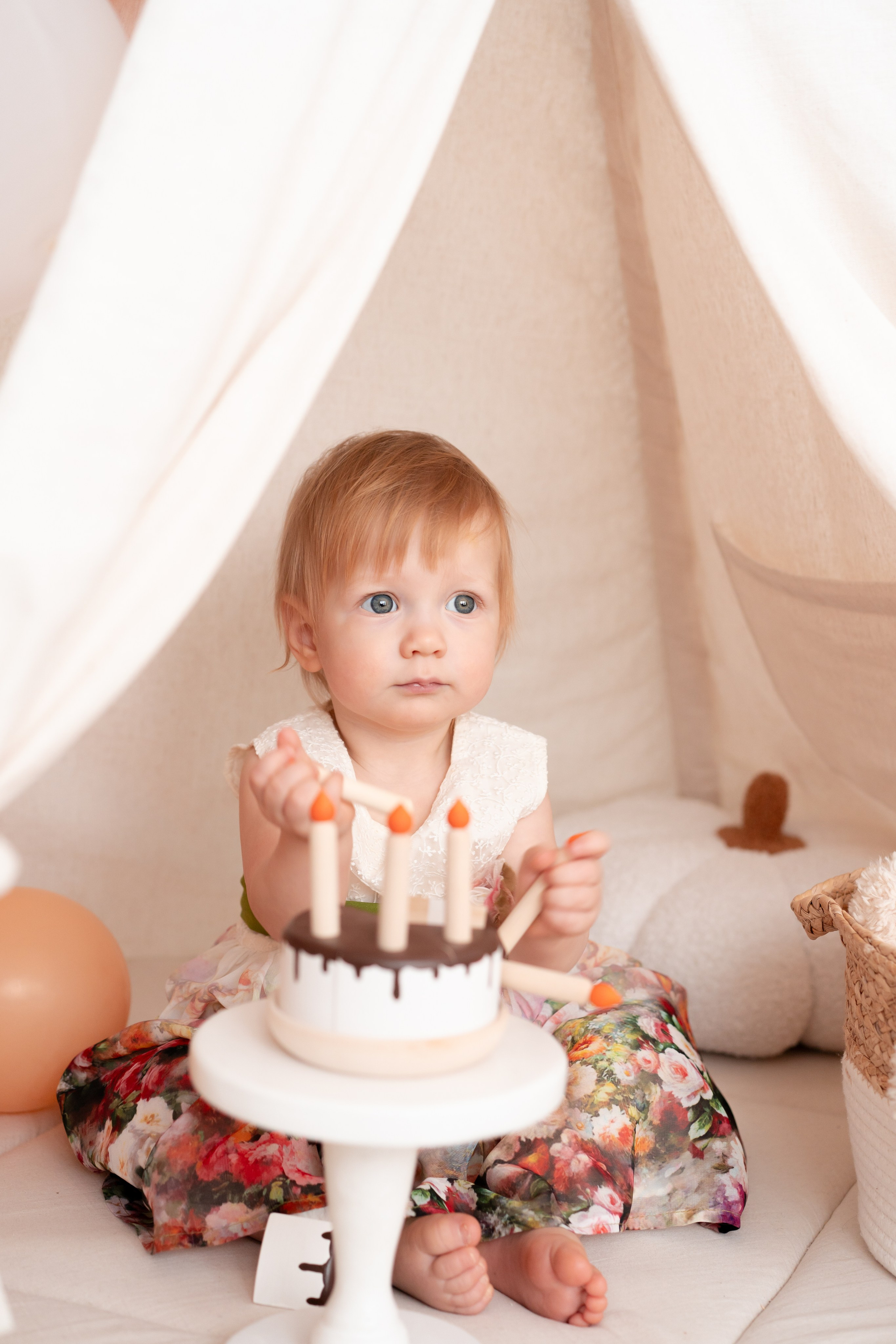 Алёнке 1 годик!. Детская, семейная фотостудия в Санкт-Петербурге