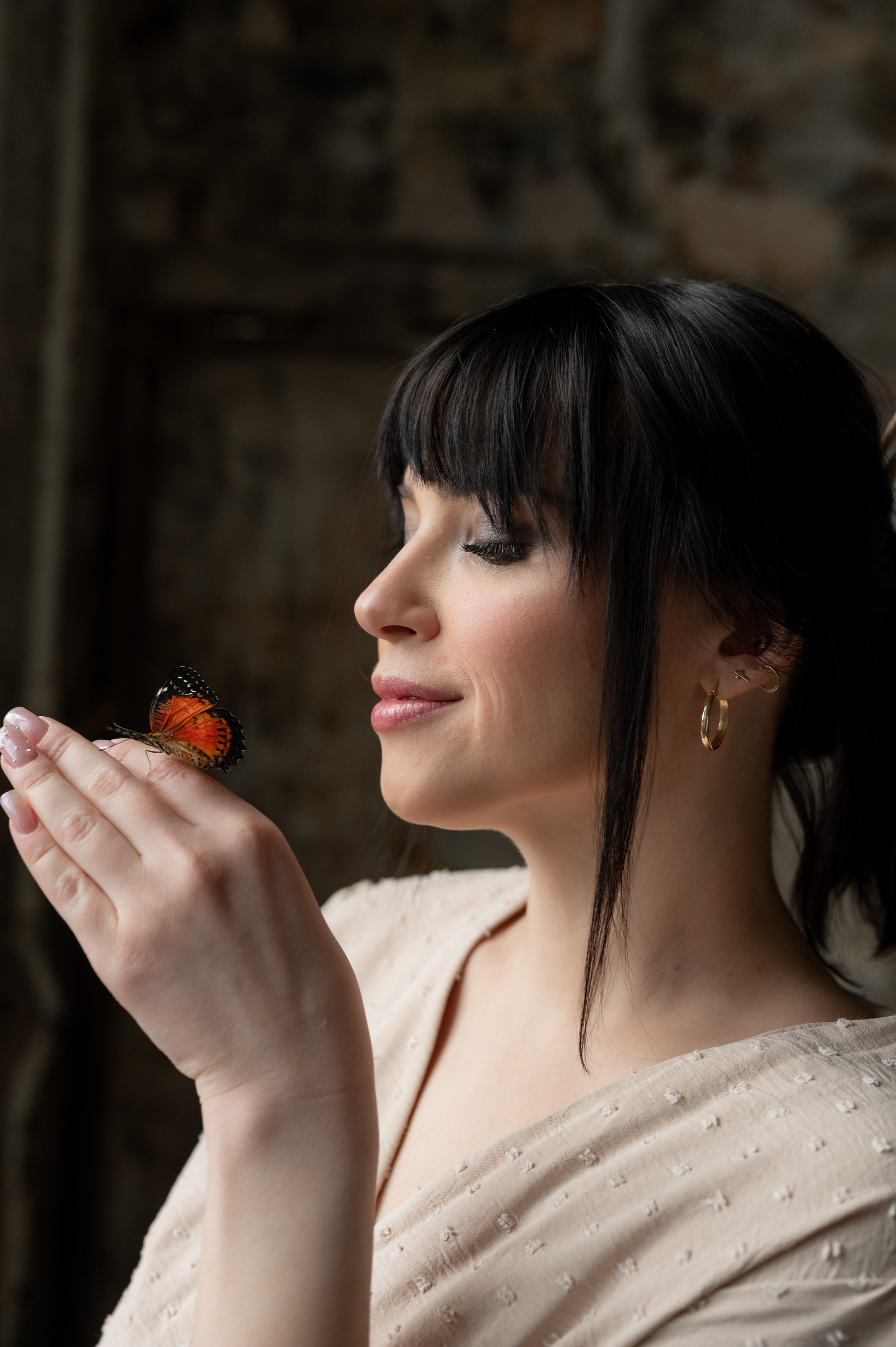 Фотосессия с бабочками. Каминская Екатерина. Семейный и детский фотограф в Москве