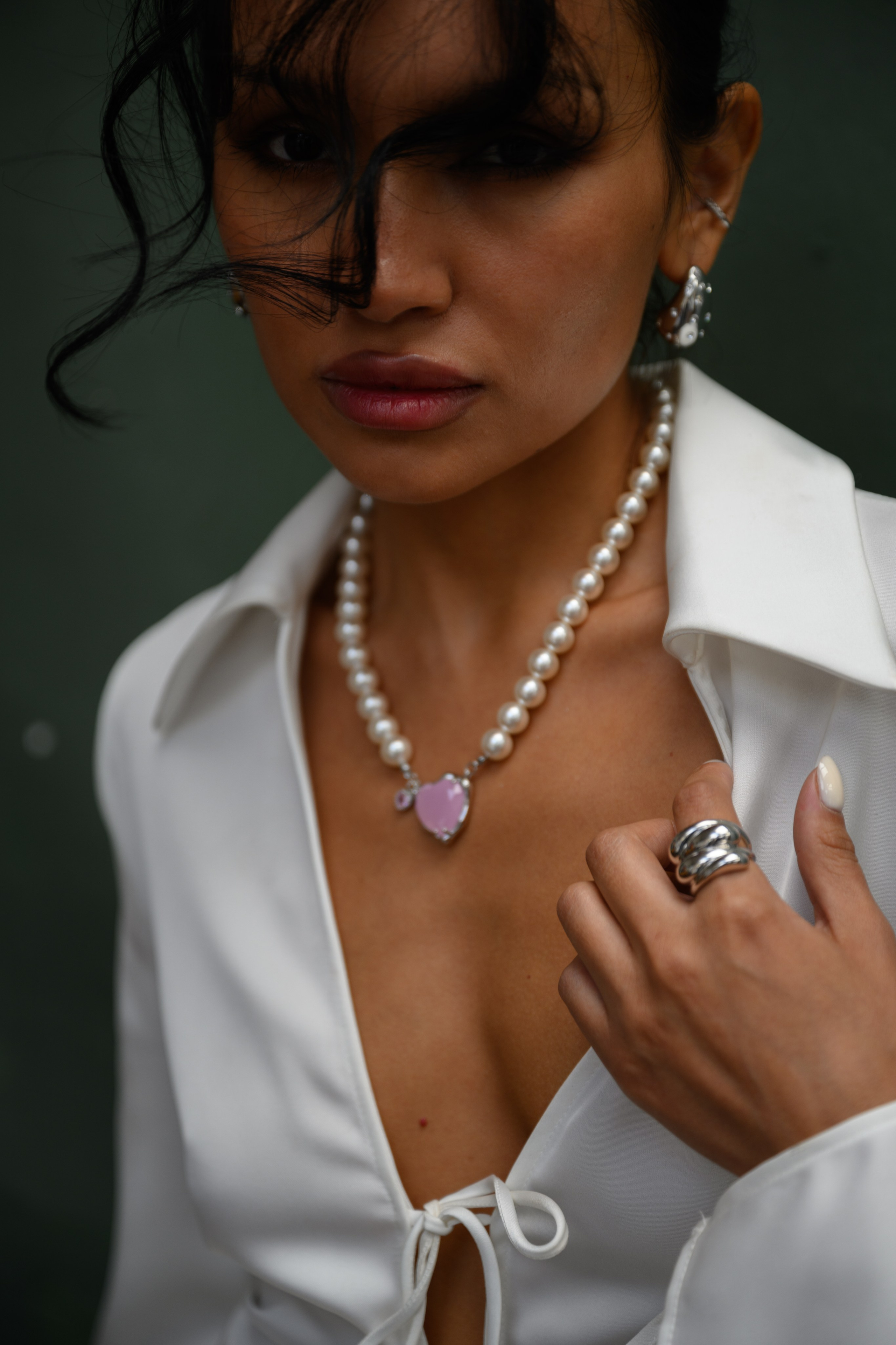 Съёмка для бренда украшений. Фотограф Анастасия Егорова