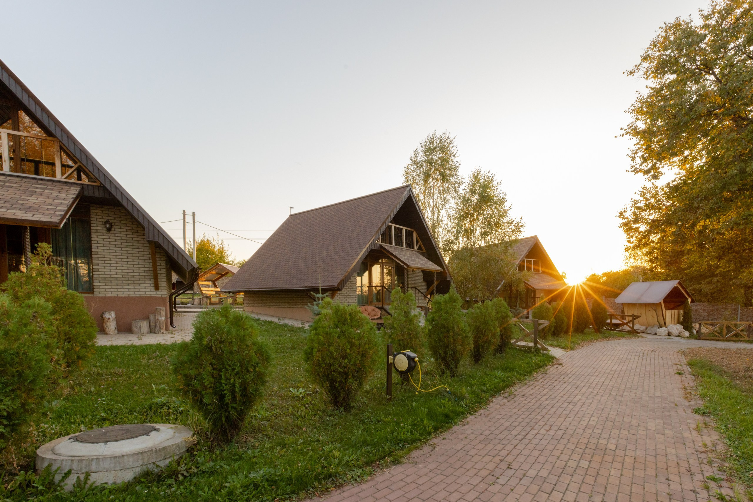 Большая Тросна вечером и новый бассейный комплекс. Фотограф в Туле Крупский АнДРей. Фотостудия «КАДР71» в Туле