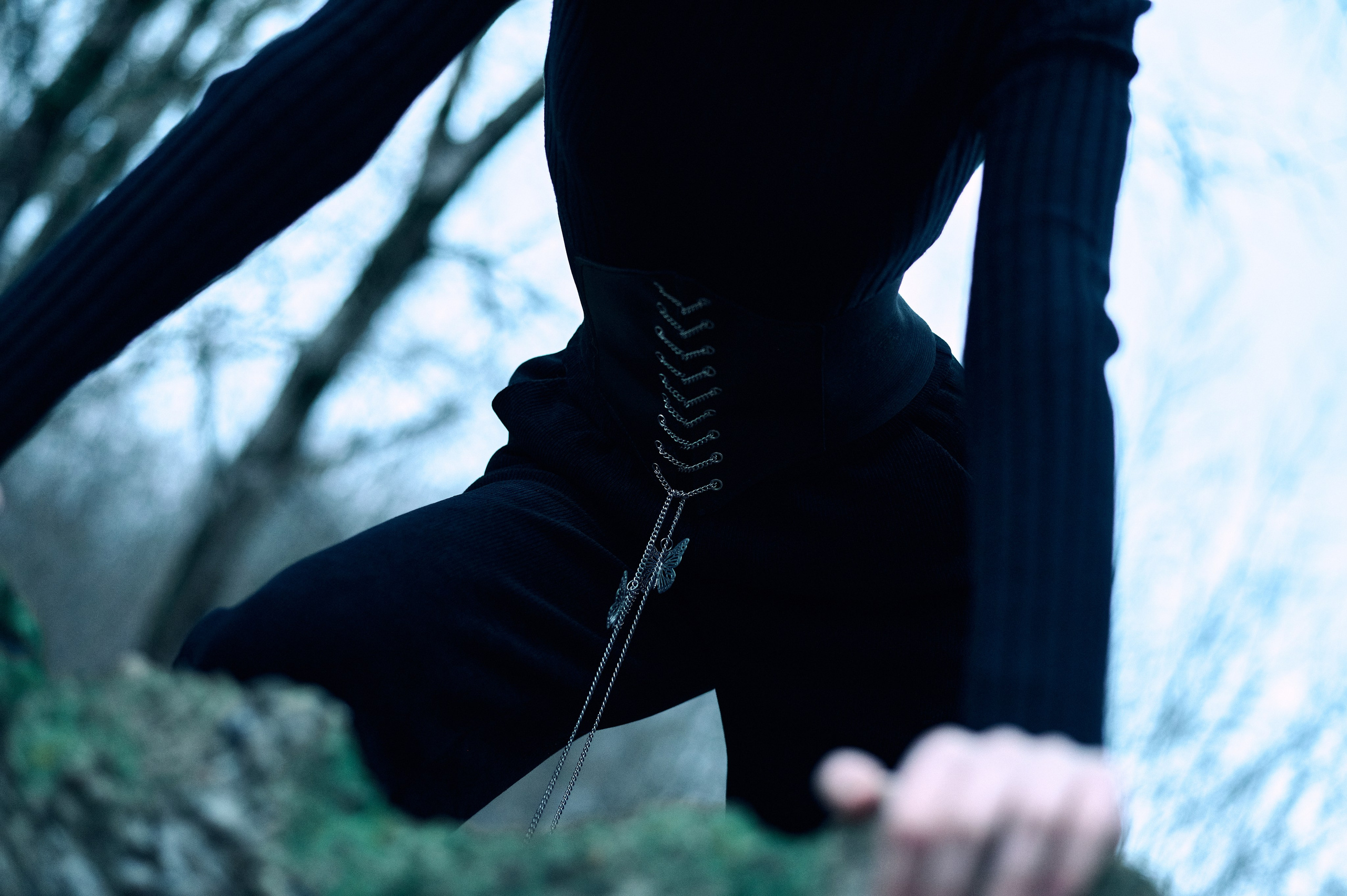 Лиза. Сумерки в лесу. Женский фотограф в Череповце Даша Акулич