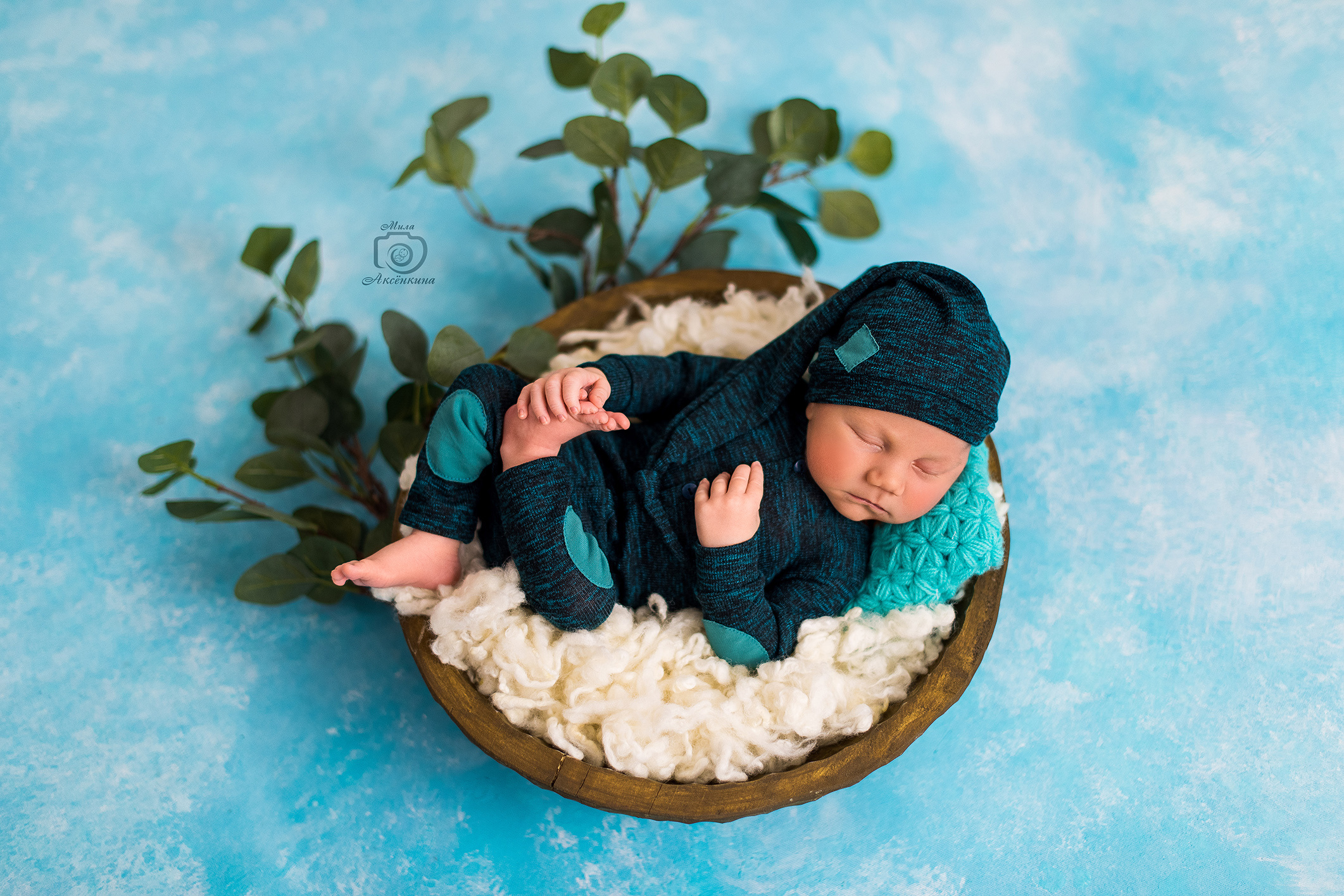 Портфолио новорожденных. Фотограф в Нефтеюганске Мила Аксёнкина