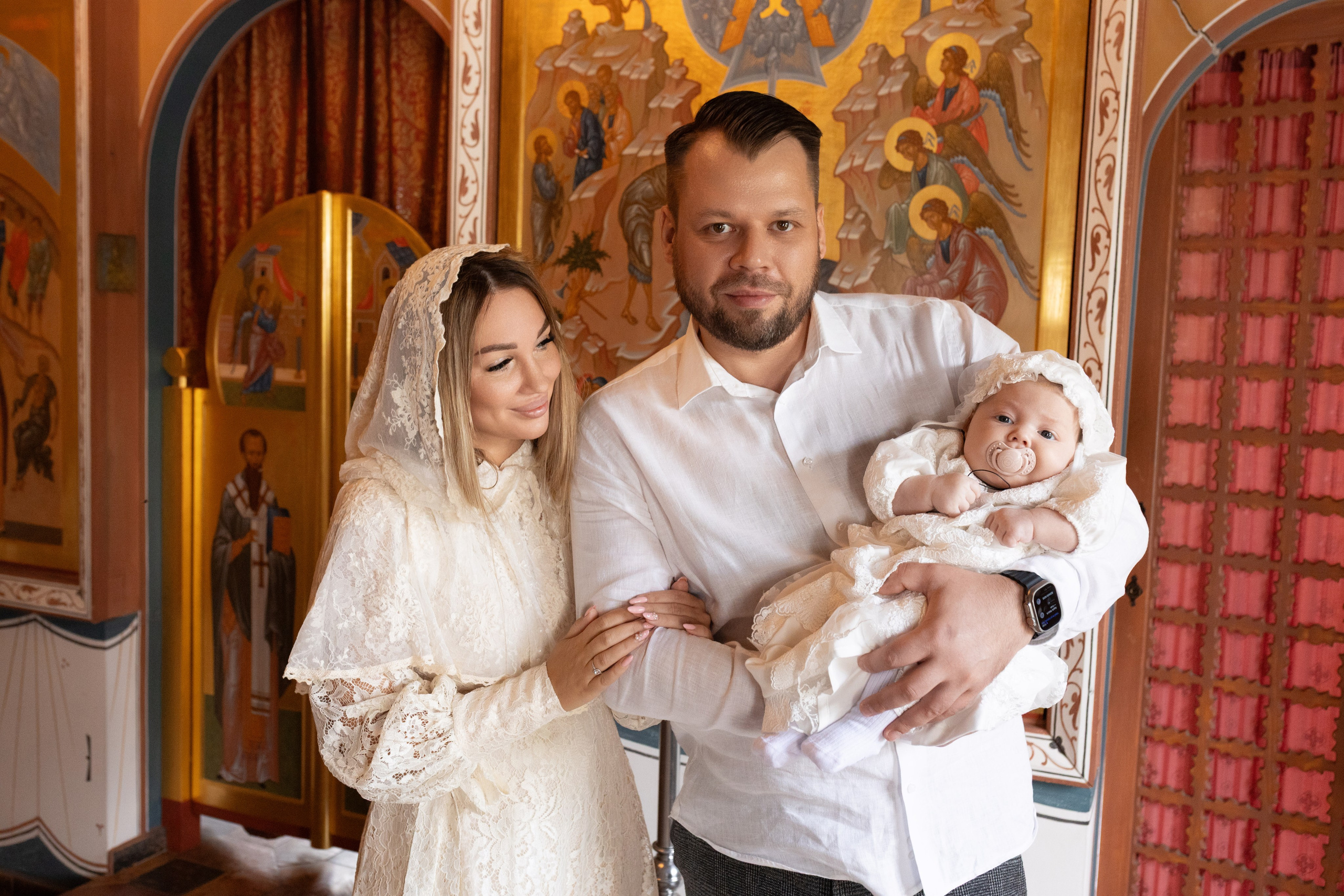 Крещение. Фотограф новорожденных Модяева Ирина