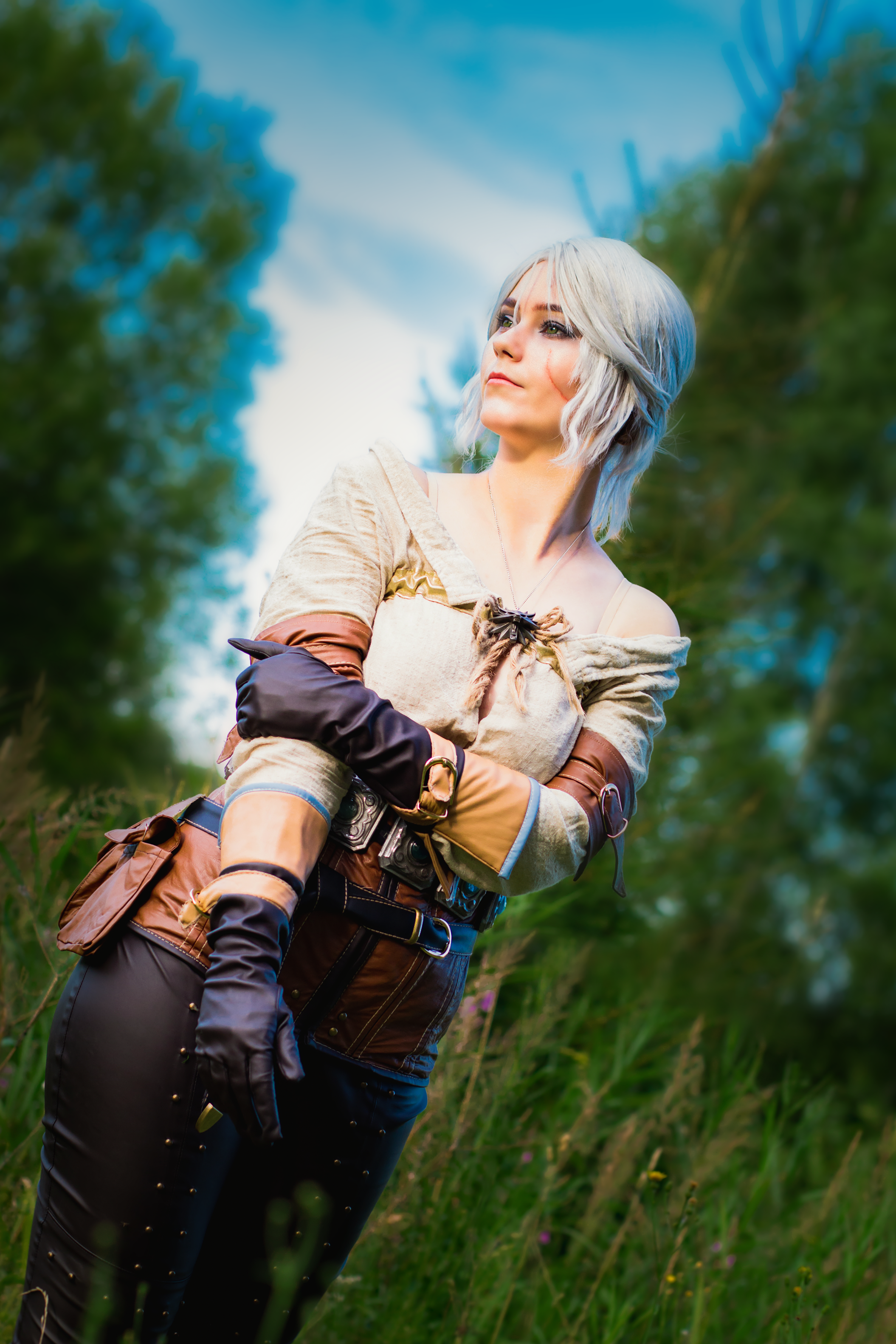 Косплей Цирилла (персонаж цикла «Ведьмак»). Репортажный фотограф Анастасия Рубцова