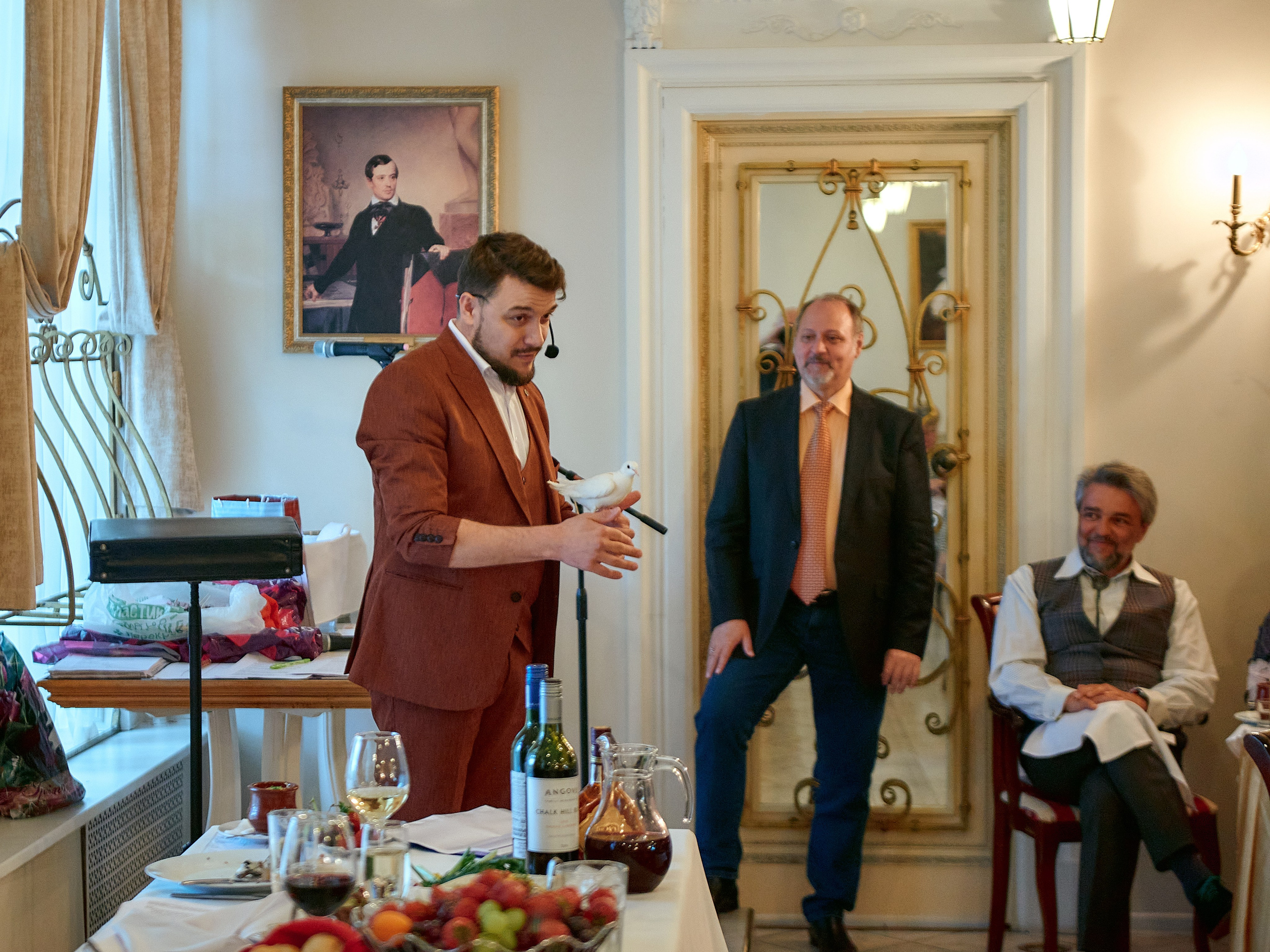 Юбилей Алексея в «Особняке Брюллова». Свадебный фотограф в Санкт-Петербурге Славин Денис