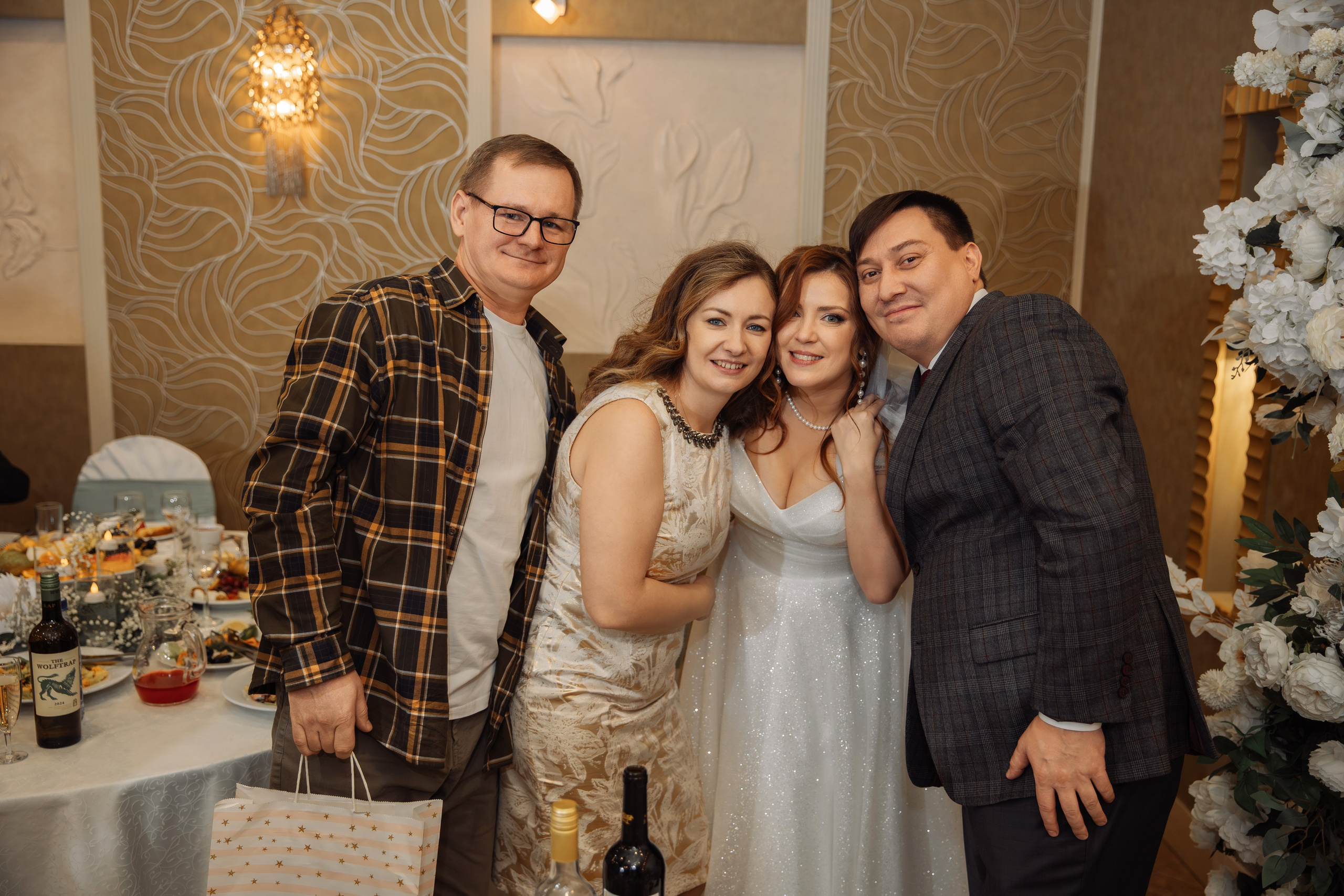 Репортаж Свадебного банкета Юлии и Романа. Семейный и женский фотограф в Москве Надежда Воробьева