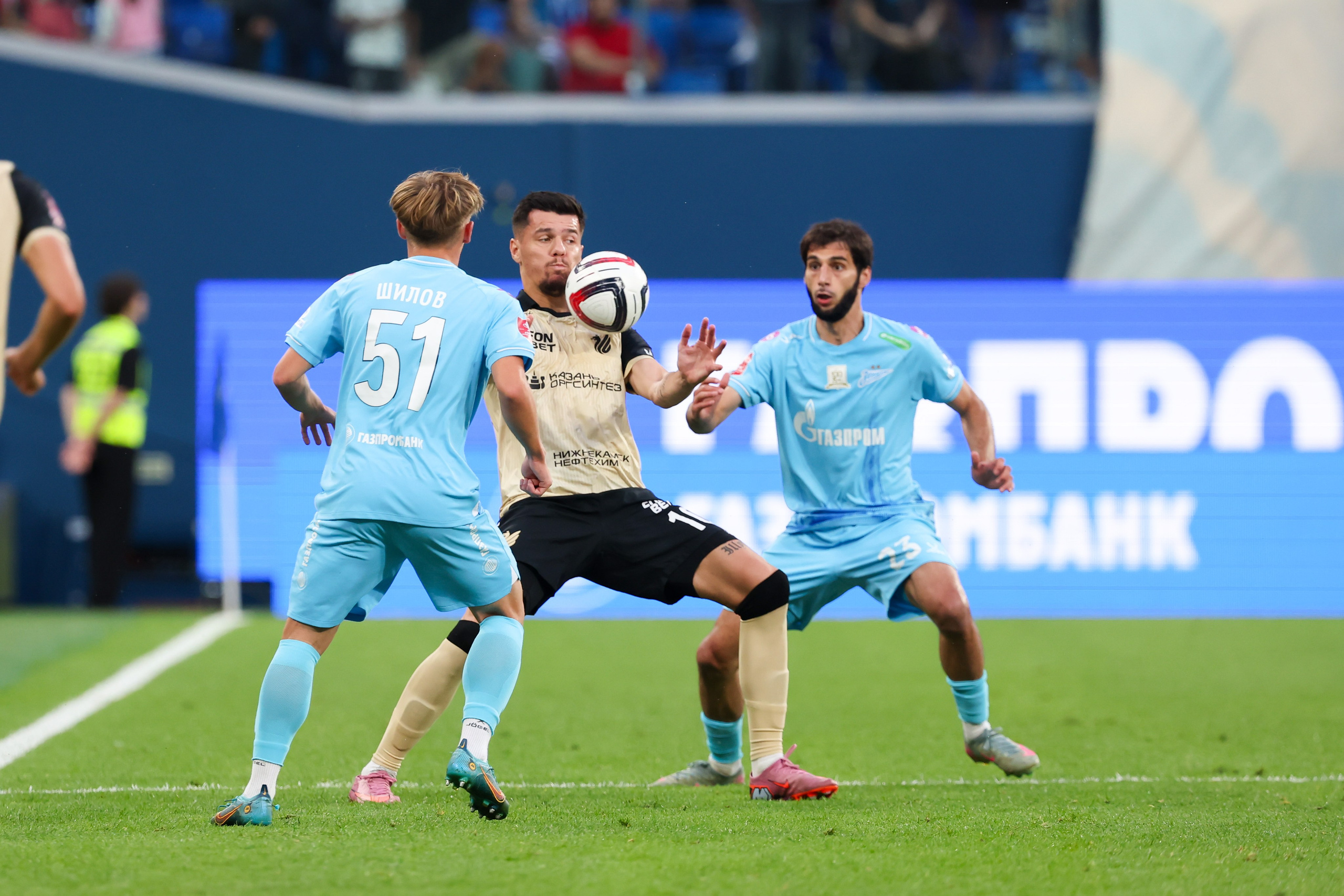 ФК Зенит — ФК Рубин Кубок России 2025/26 12.08.2025. Спортивный и репортажный фотограф Антон Тереханов