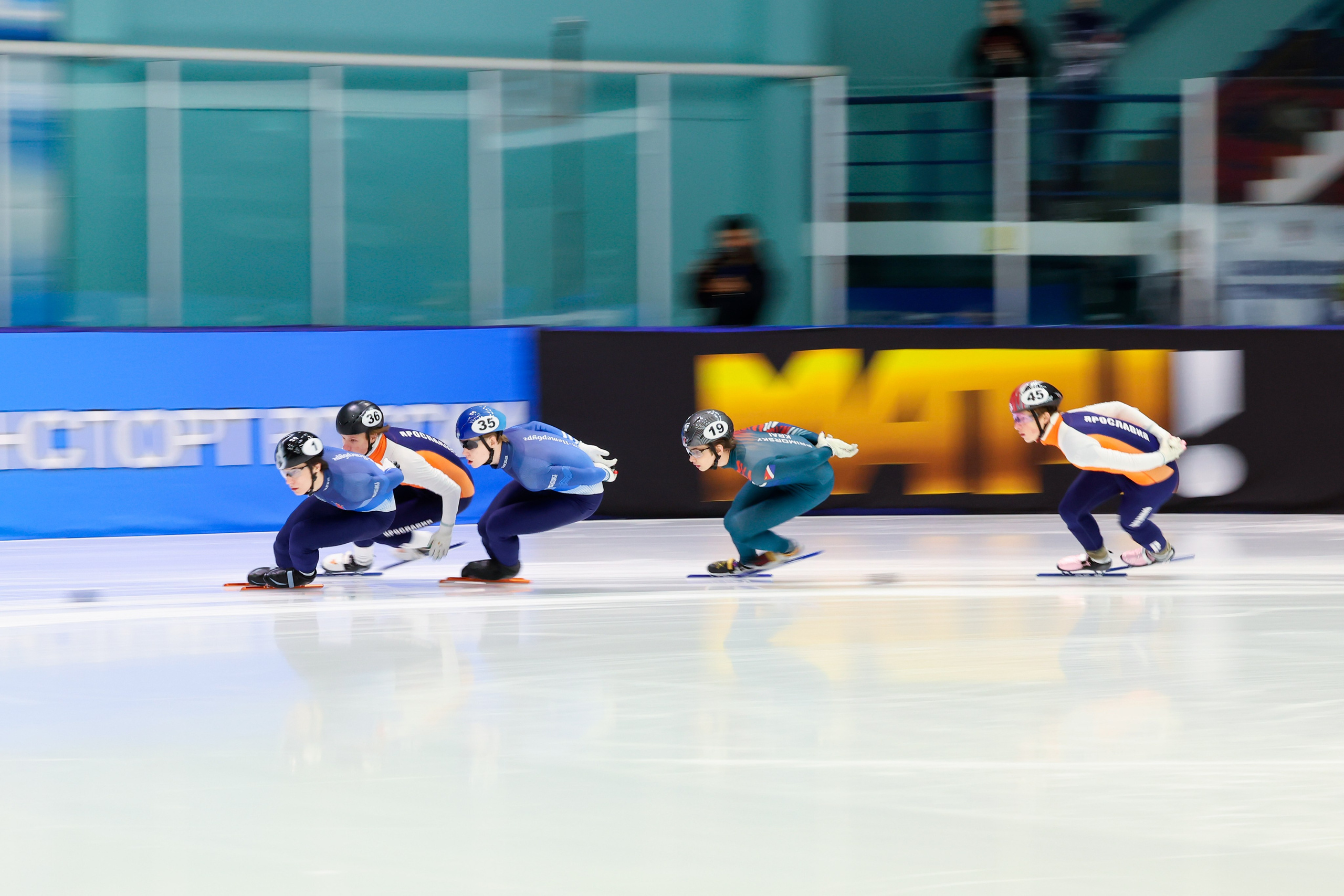 5 этап Кубка России Шорт-трек 14-16.02.2025. Спортивный и репортажный фотограф Антон Тереханов
