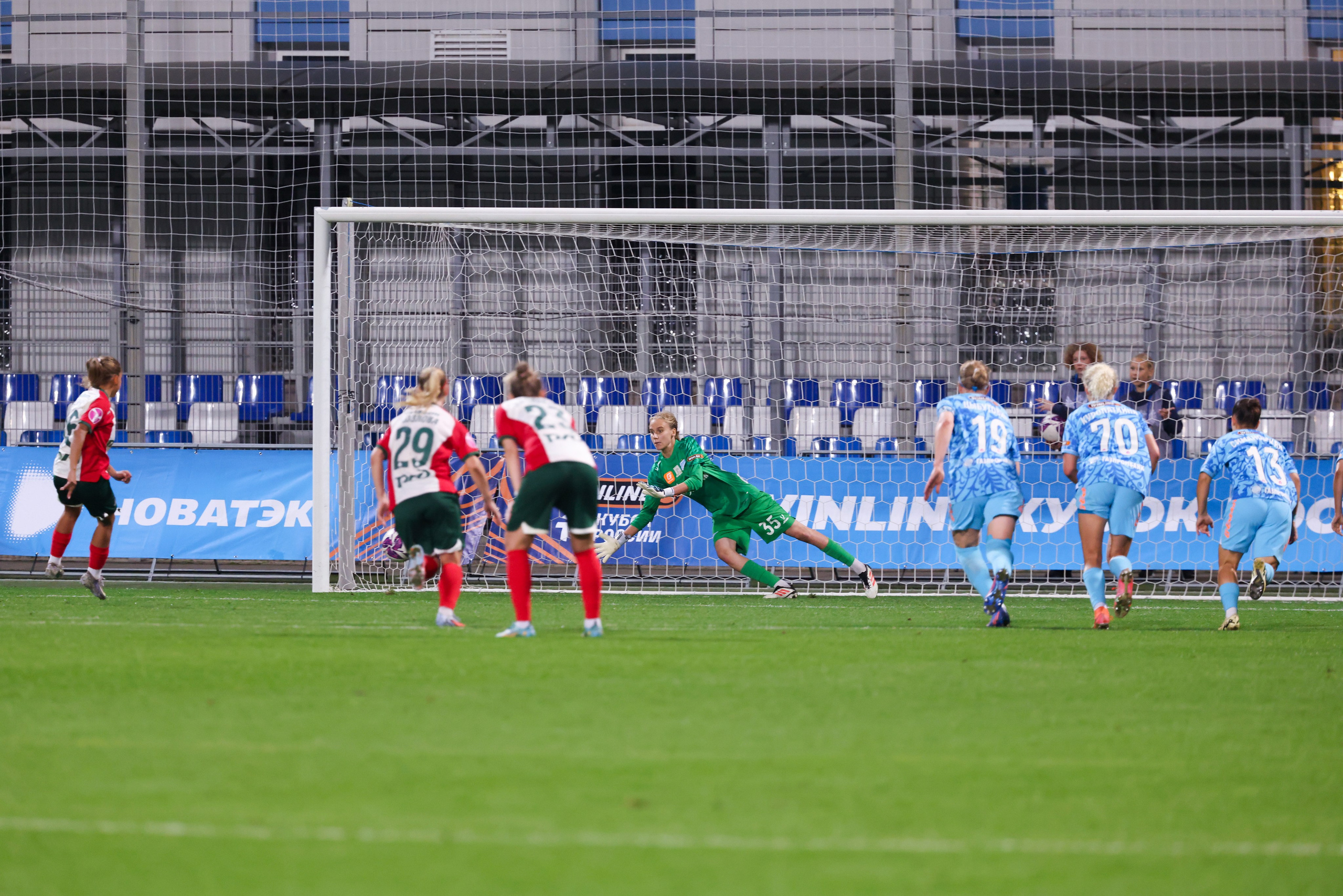 ЖФК «Зенит» — ЖФК «Локомотив» Москва Winline Кубок России 13.09.2025. Спортивный и репортажный фотограф Антон Тереханов