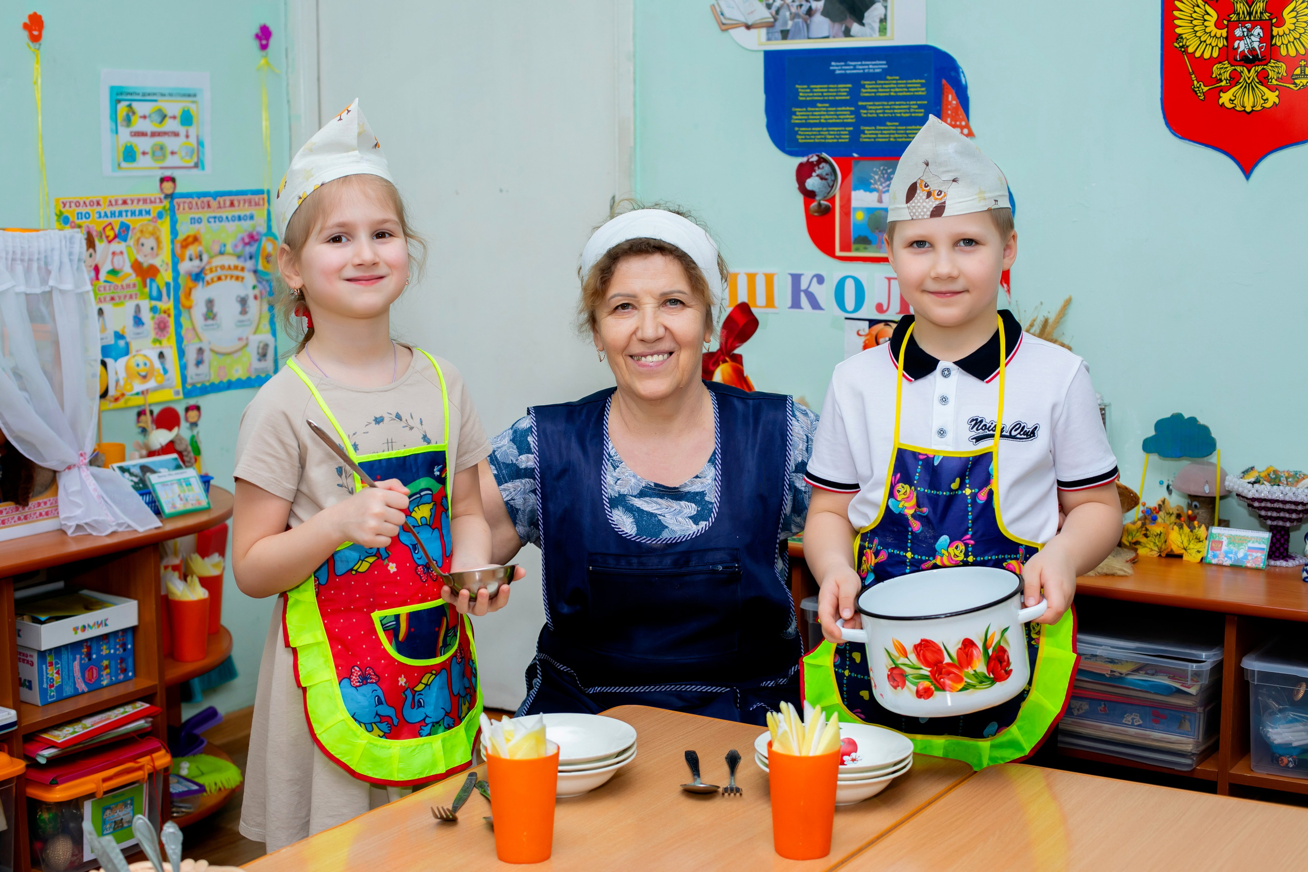 Съемка в детском саду. Выпускные фотокниги