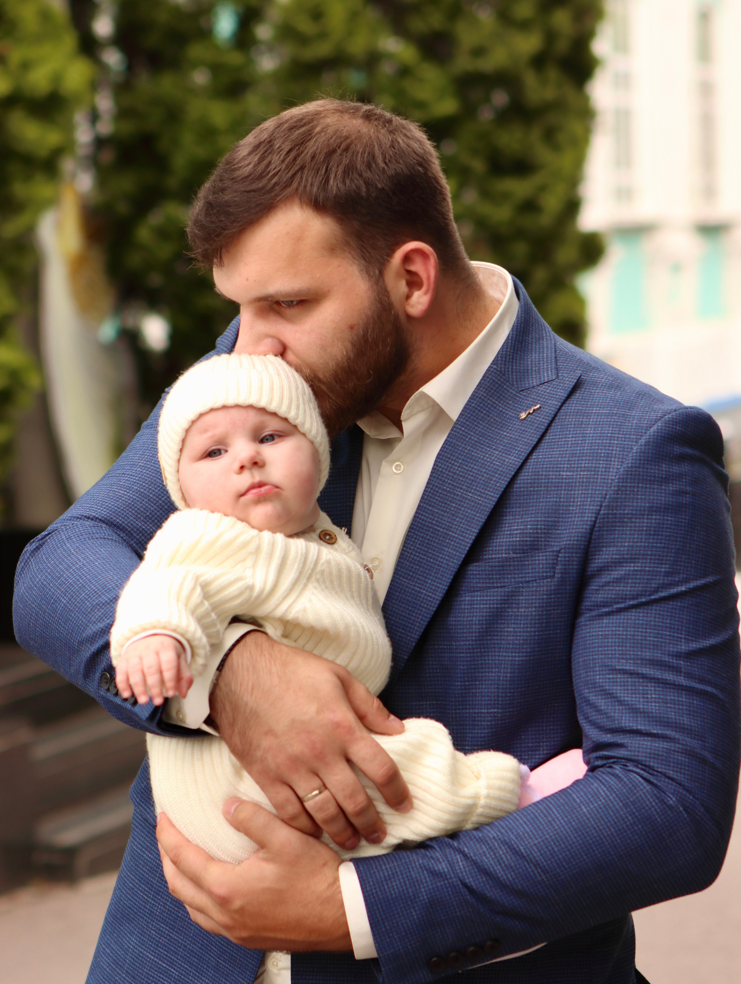 Анастасия и Вадим — крещение Виктории. Фотограф в Курске Смирнов Евгений