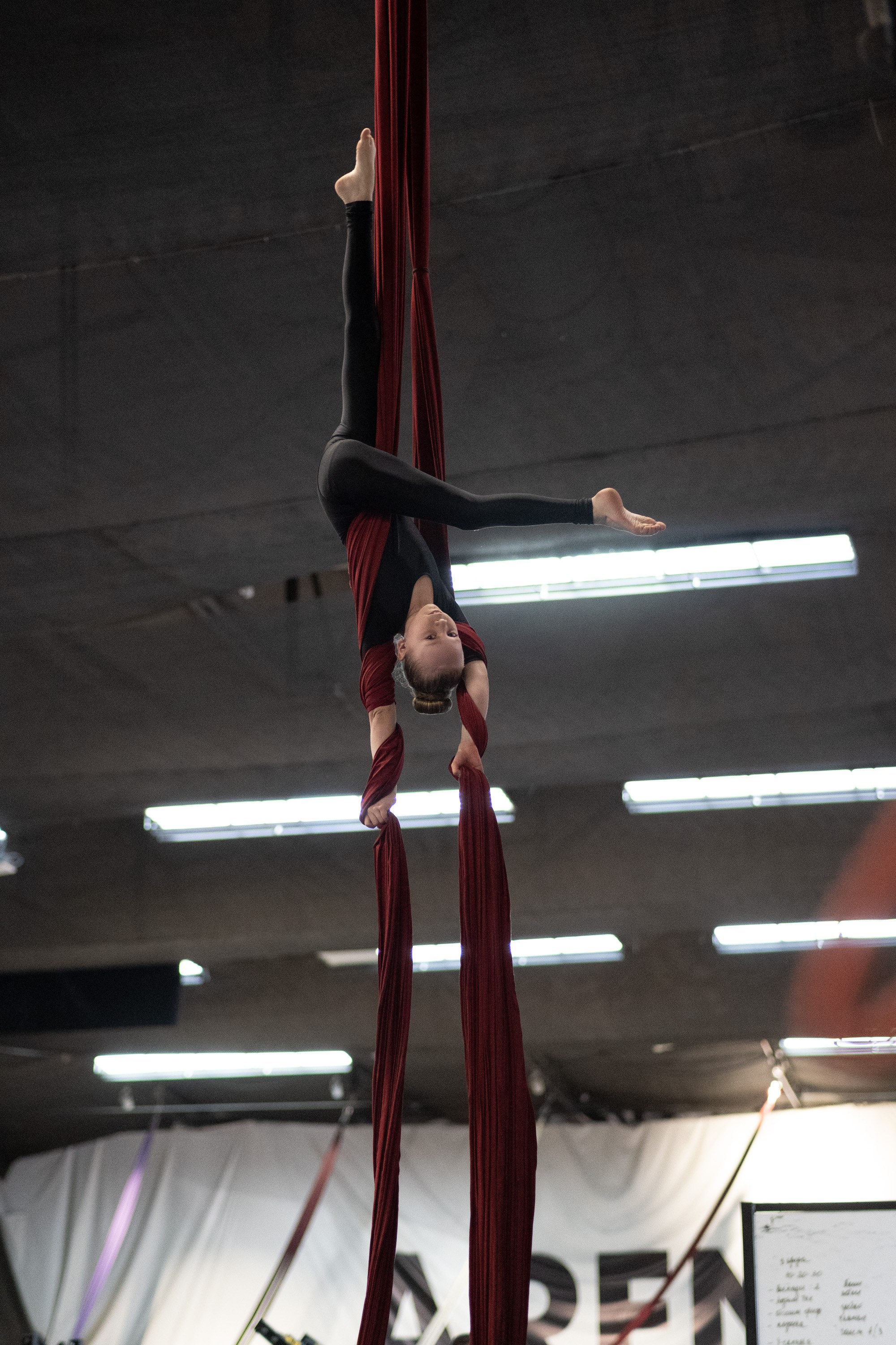 Внутриклубные соревнования по воздушной гимнастике 02.04.23