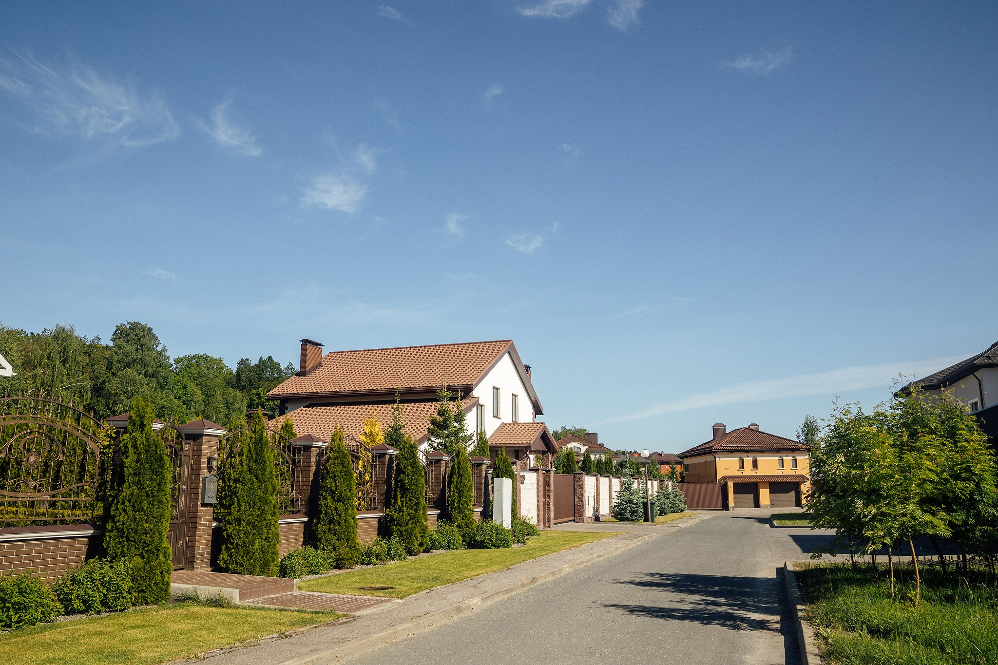 Съёмка загородного посёлка. Фотограф для бизнеса. Павел Козырь
