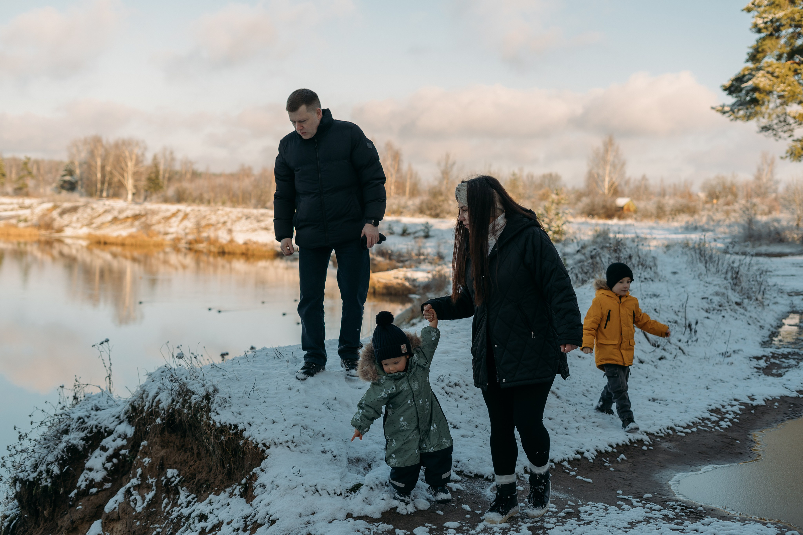 Первый день зимы. Детский и семейный фотограф в Ногинске Елизавета Гончар