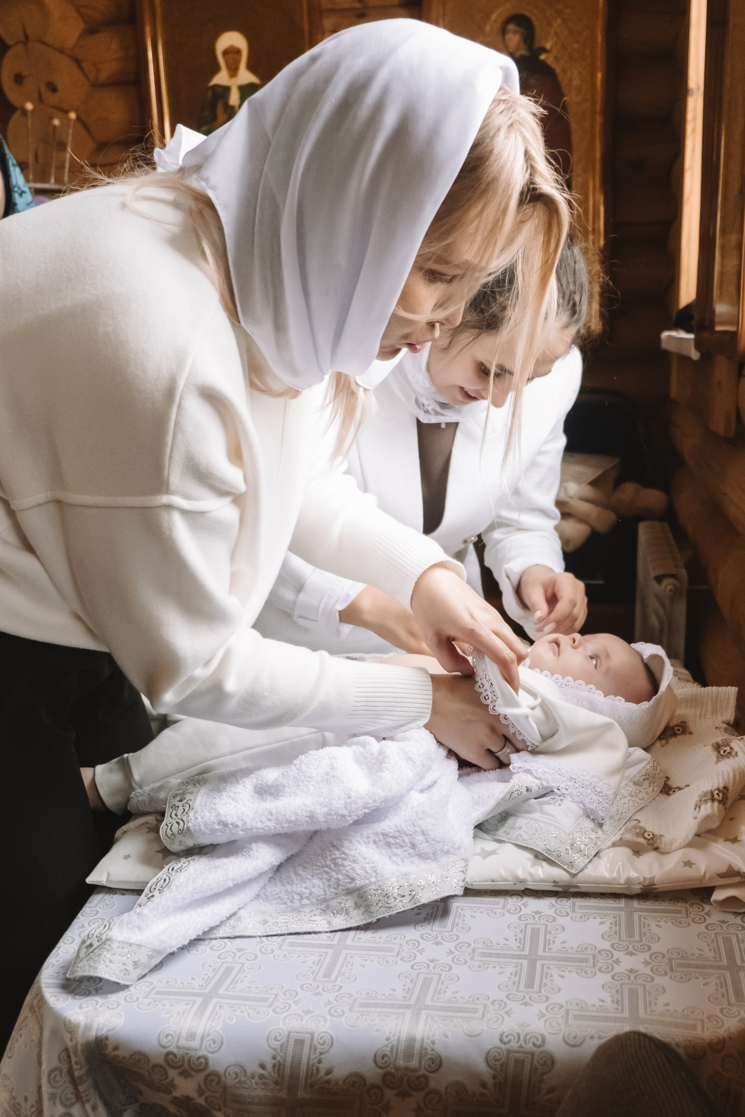 Таинство Крещения. Фотограф Новосибирск Анна Рождественская
