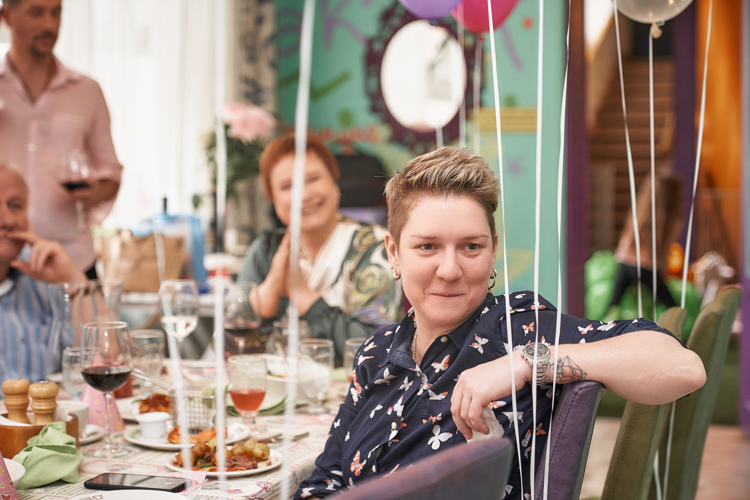 Детская Фотосессия в кафе Андерсон — день рожденье, 1 годик