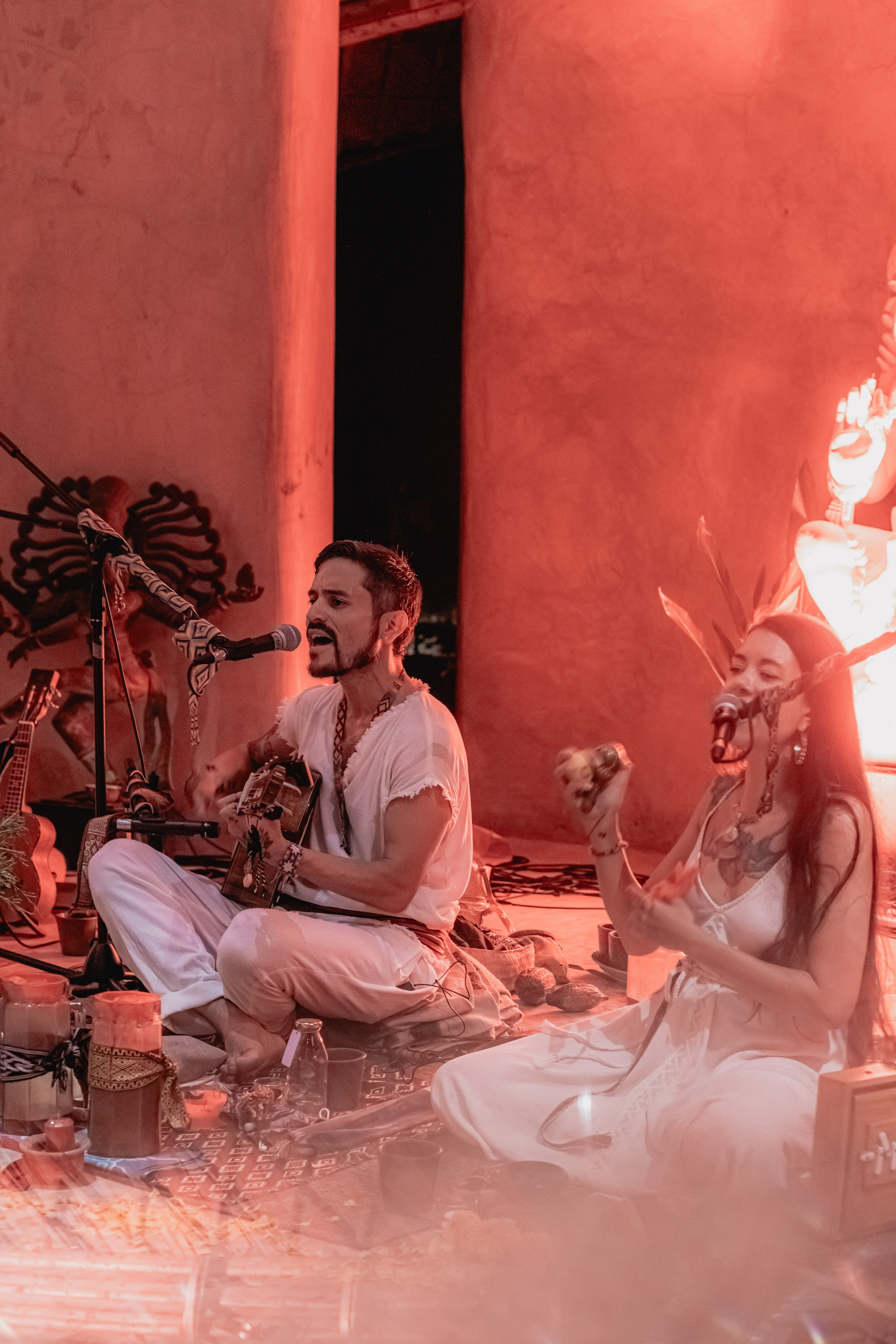 Cacao ceremony Full moon jan w Juan. Mariam Bagdasaryan