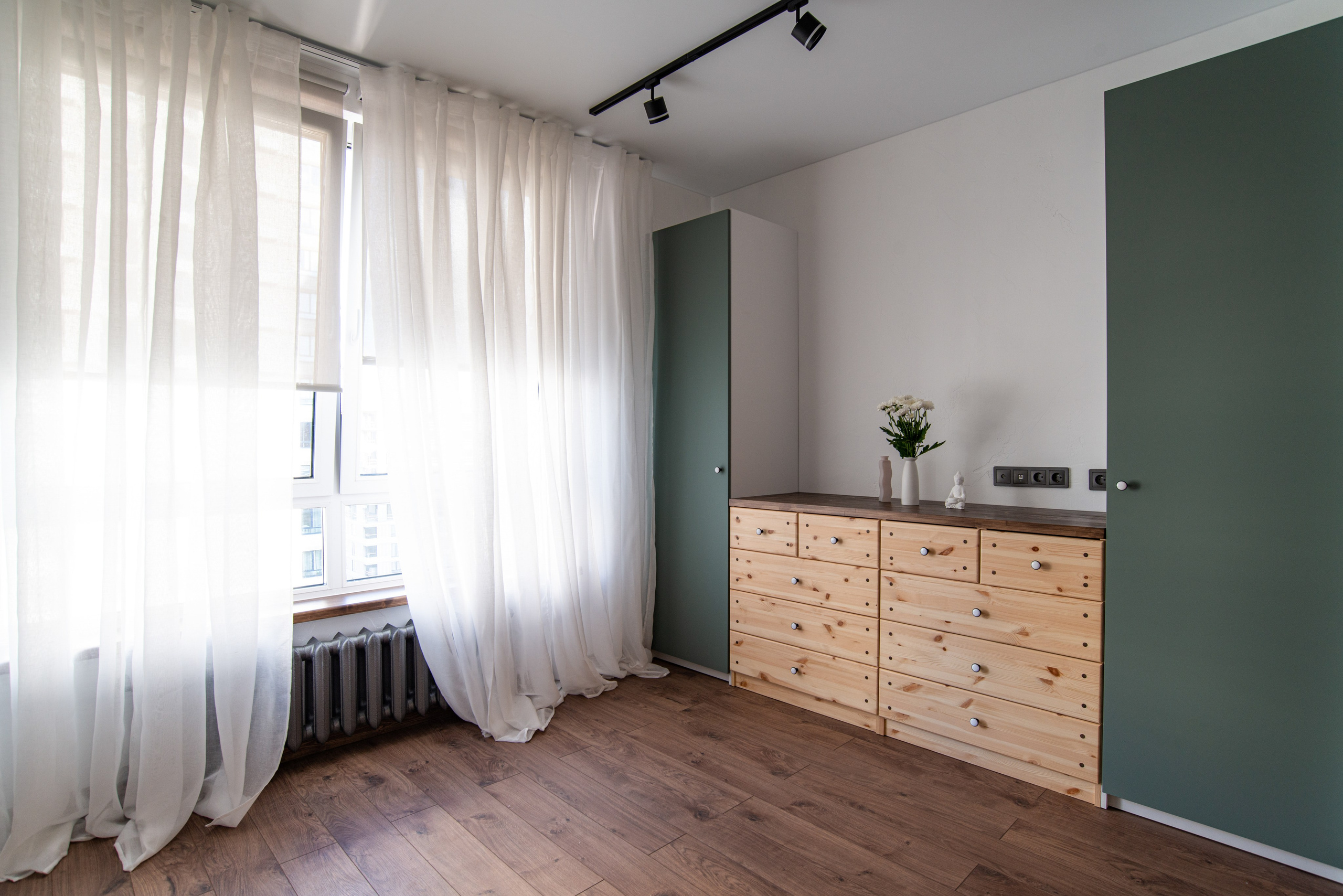 Интерьерная фотосъёмка квартиры в новом ЖК. Репортажный и персональный фотограф в Москве