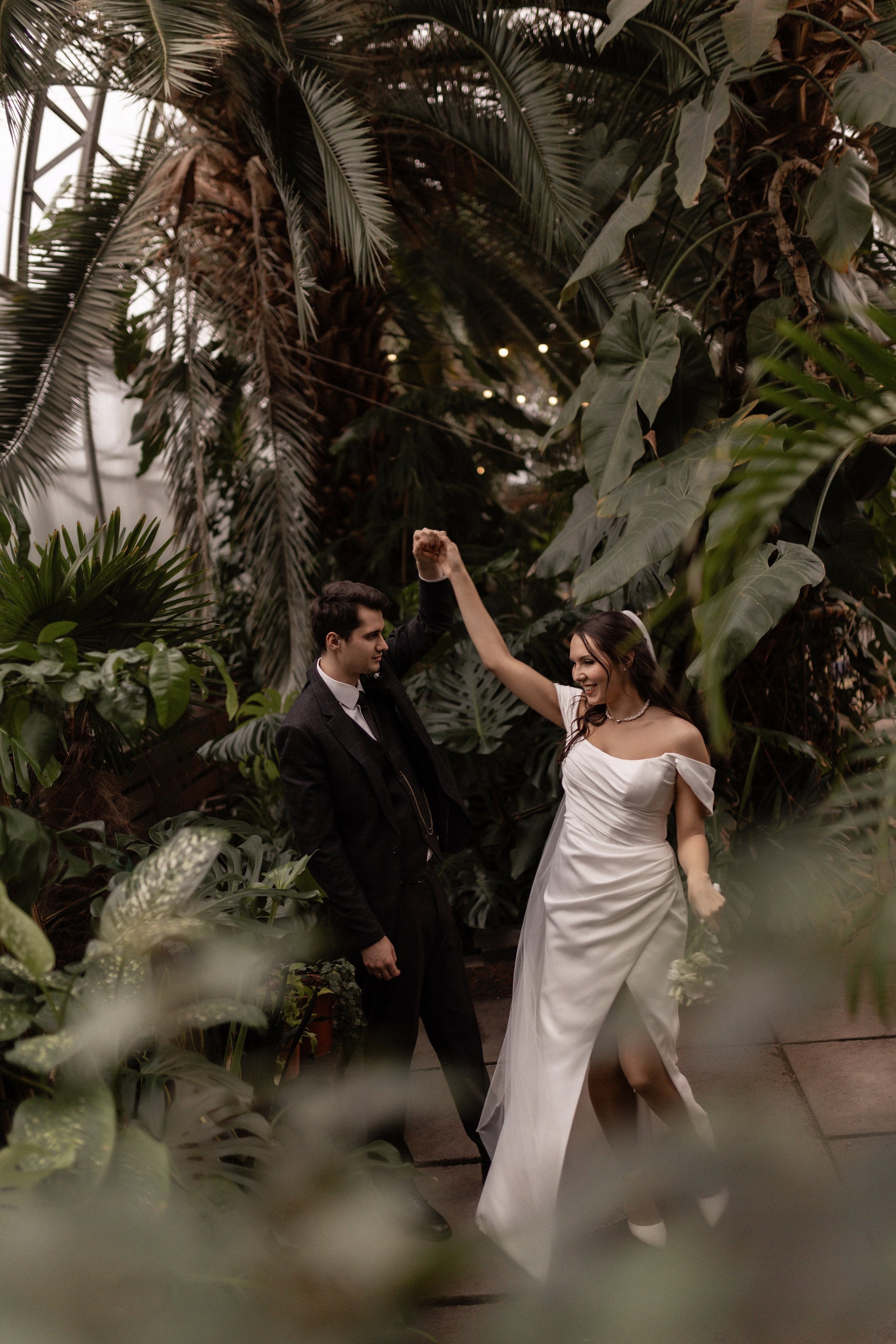 Бажена+Дмитрий Оранжерея. Фотограф в Санкт-Петербурге