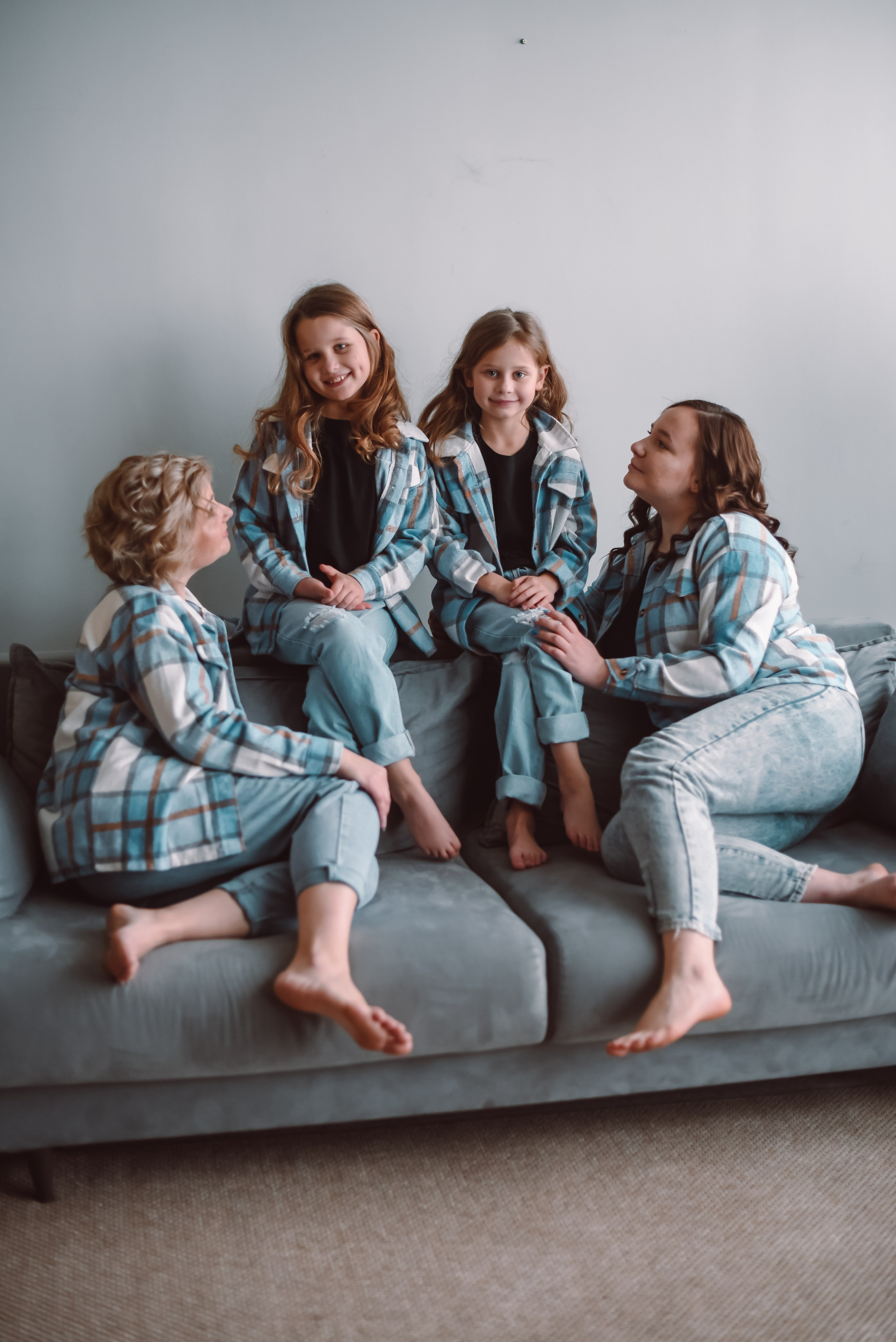 Мама с дочерьми. Семейный и детский фотограф во Фрязино, Ивантеевке и Щелково Матвеева