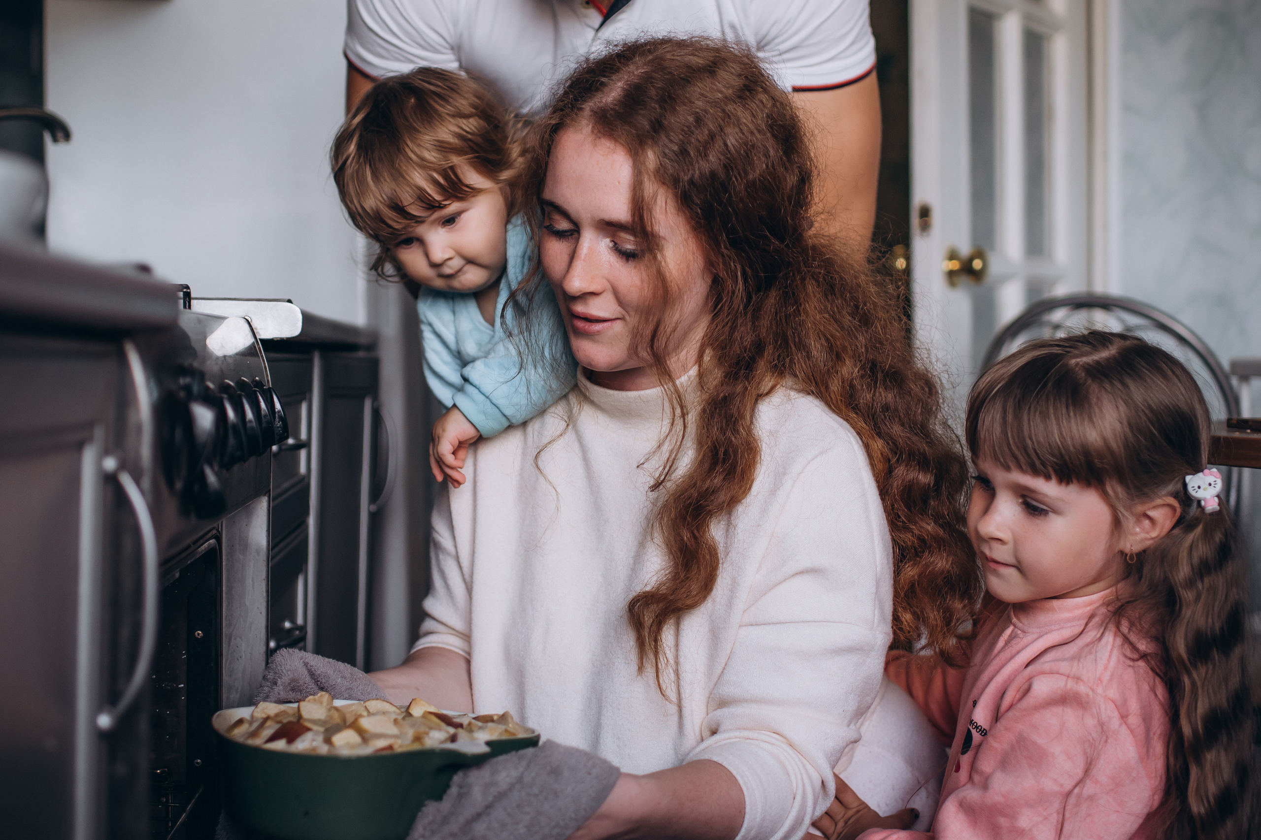 Семья Гонтаренко, домашняя теплая фотосессия. Ольга Казакова, фотограф в городе Медногорск