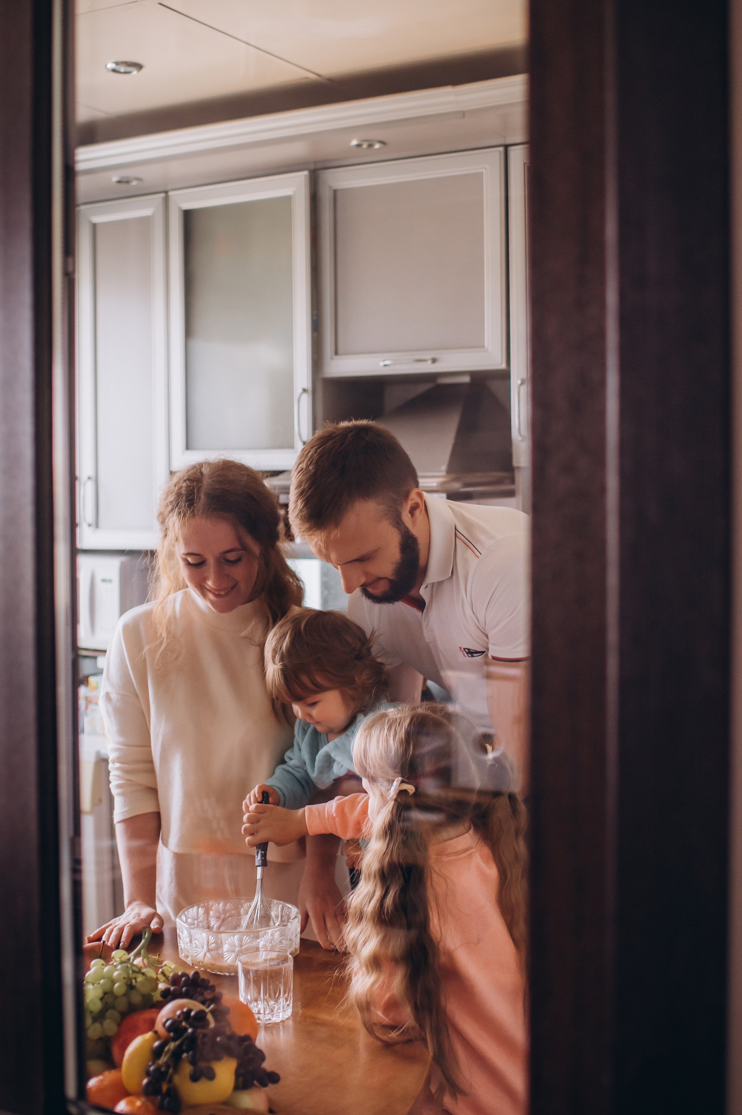 Семья Гонтаренко, домашняя теплая фотосессия. Ольга Казакова, фотограф в городе Медногорск