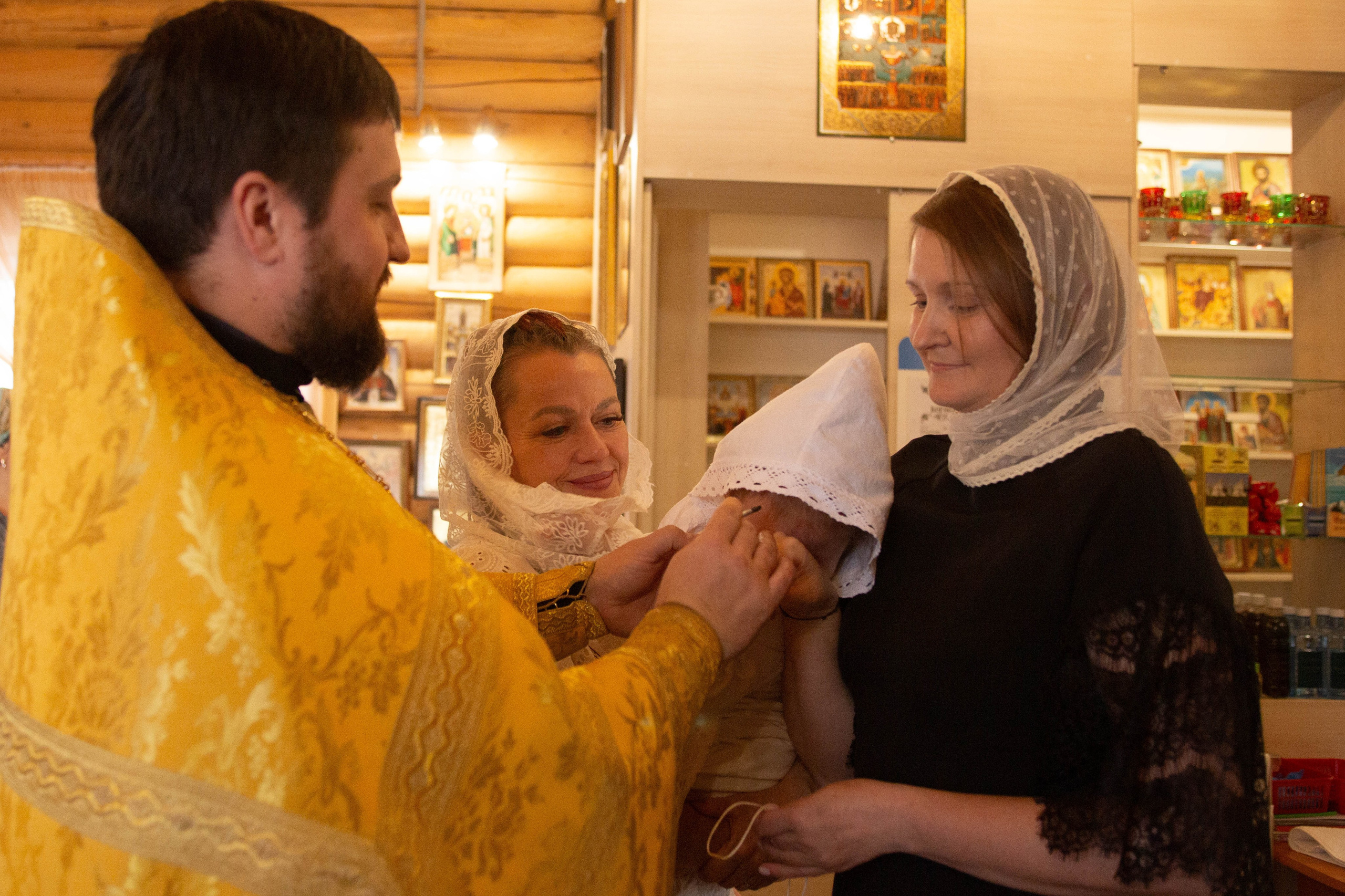 Крещение Елизаветы. Фотограф Елена Бухонина Челябинск