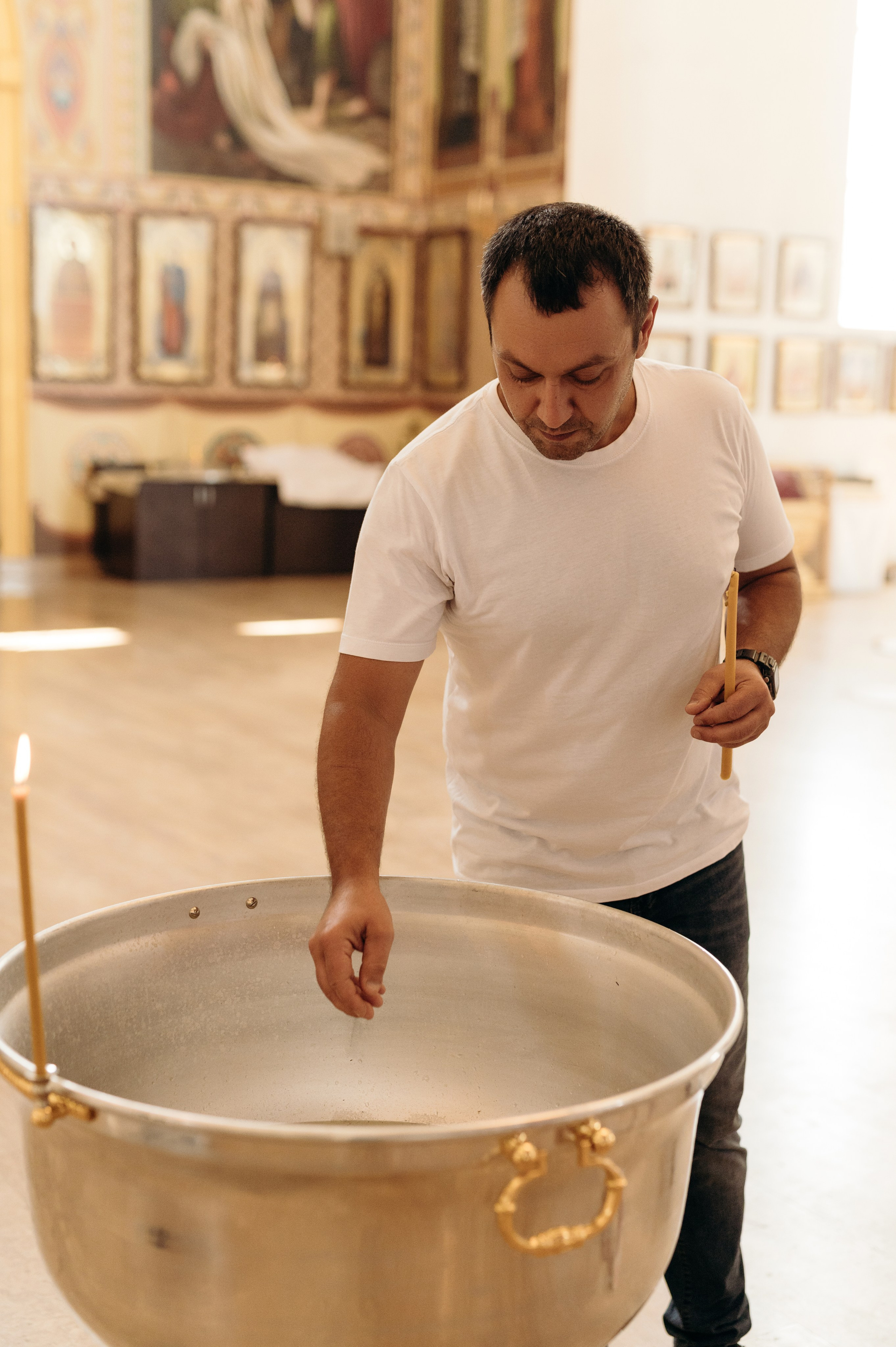 Крещение Давида. Фотограф в Краснодаре Скубицкая Альбина