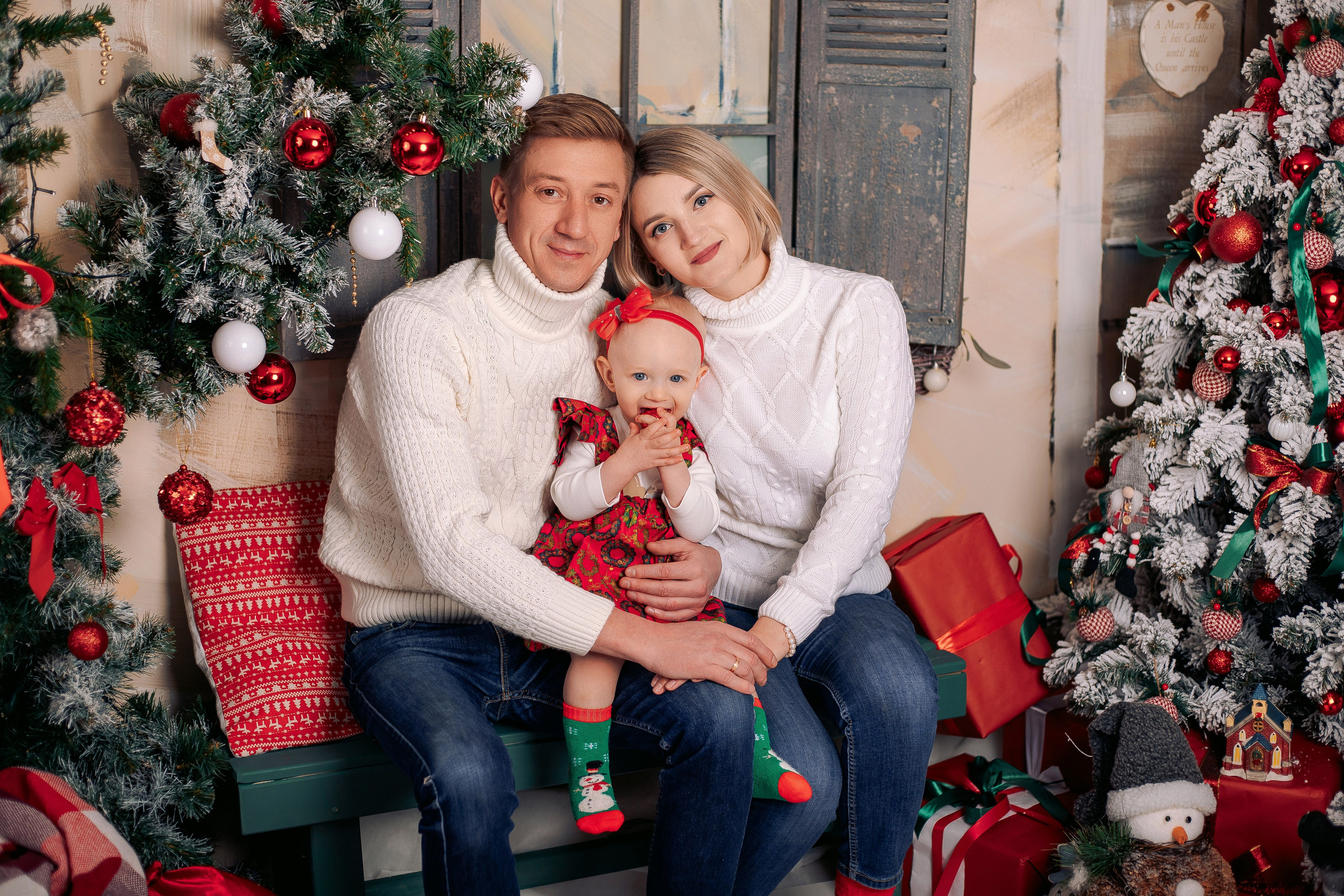 Новогодняя фотосессия фотодень спб с кроликами. Фотограф в Санкт-Петербурге, Анна Скворцова